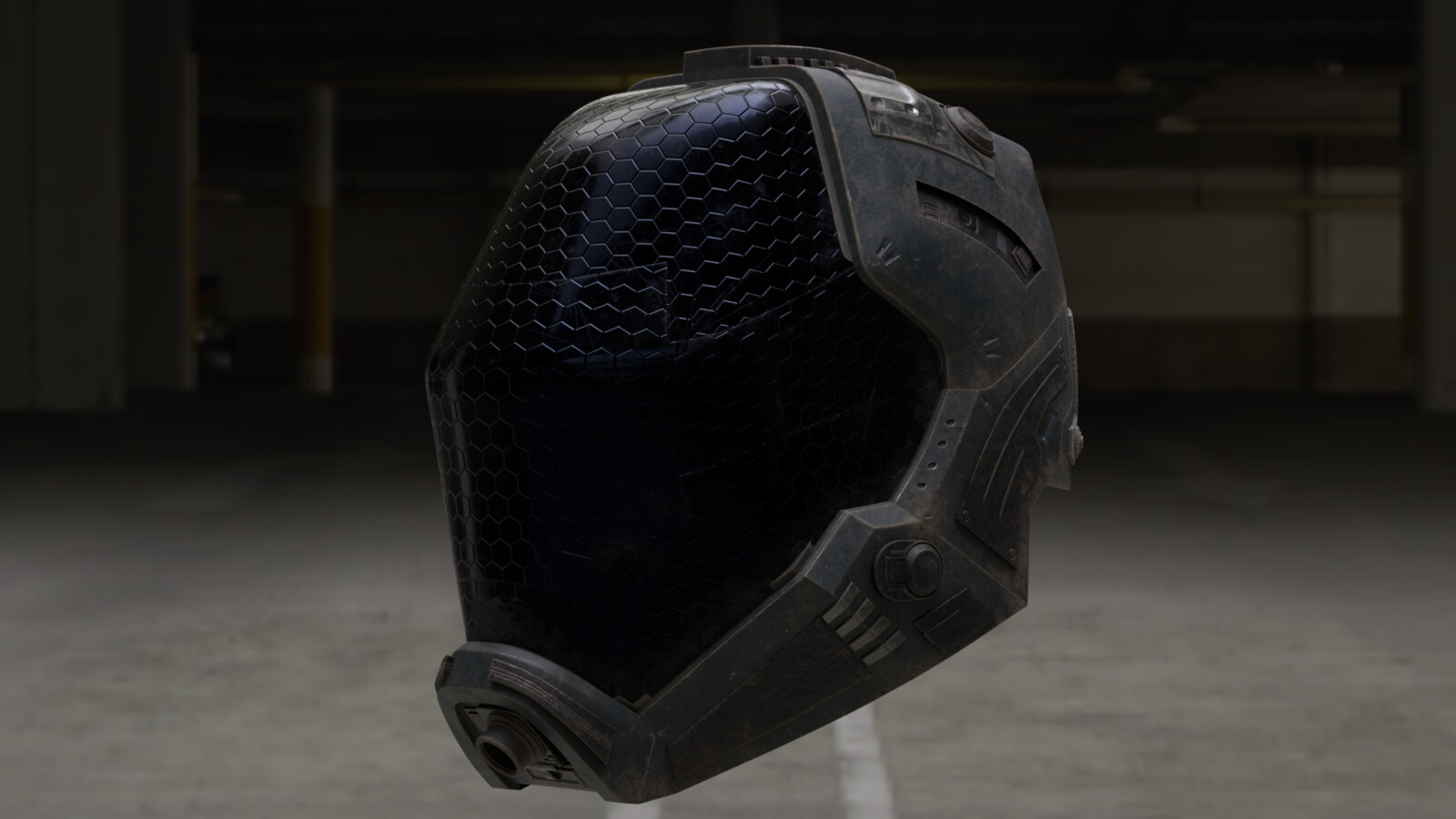 sci fi helmet