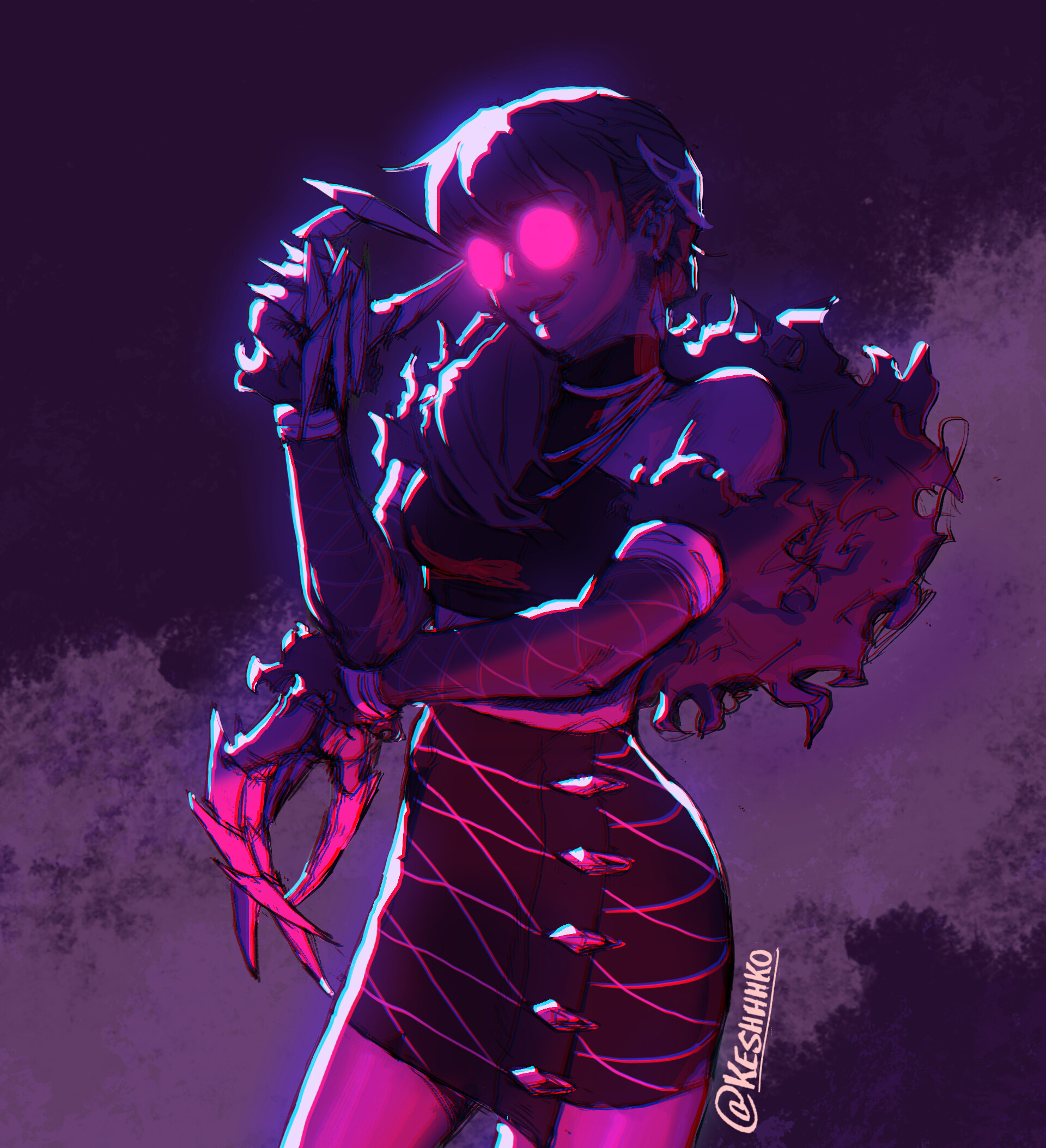 Vinicius Kenji Kda Evelynn Fanart