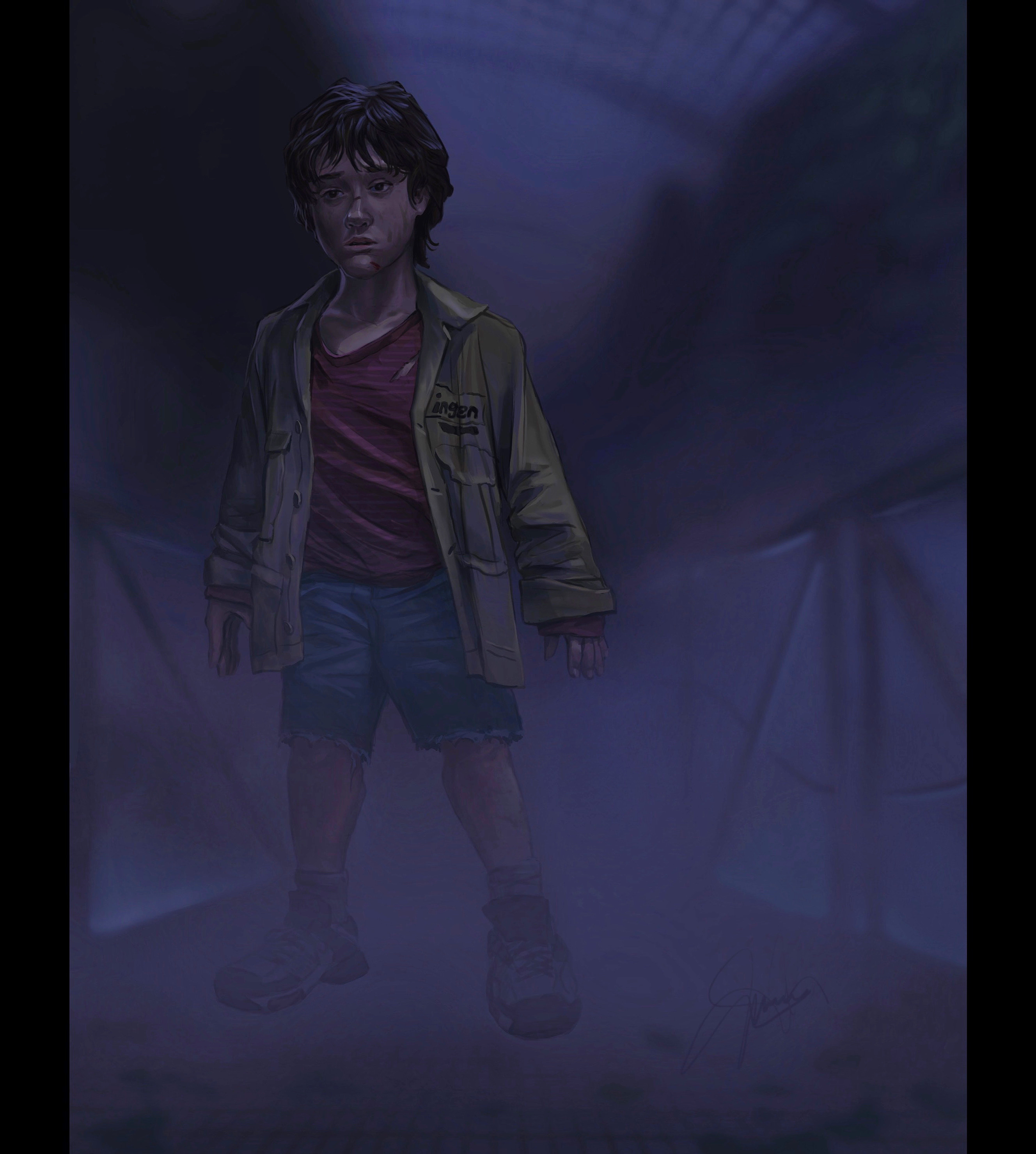 ArtStation Jurassic Park III ERIC KIRBY