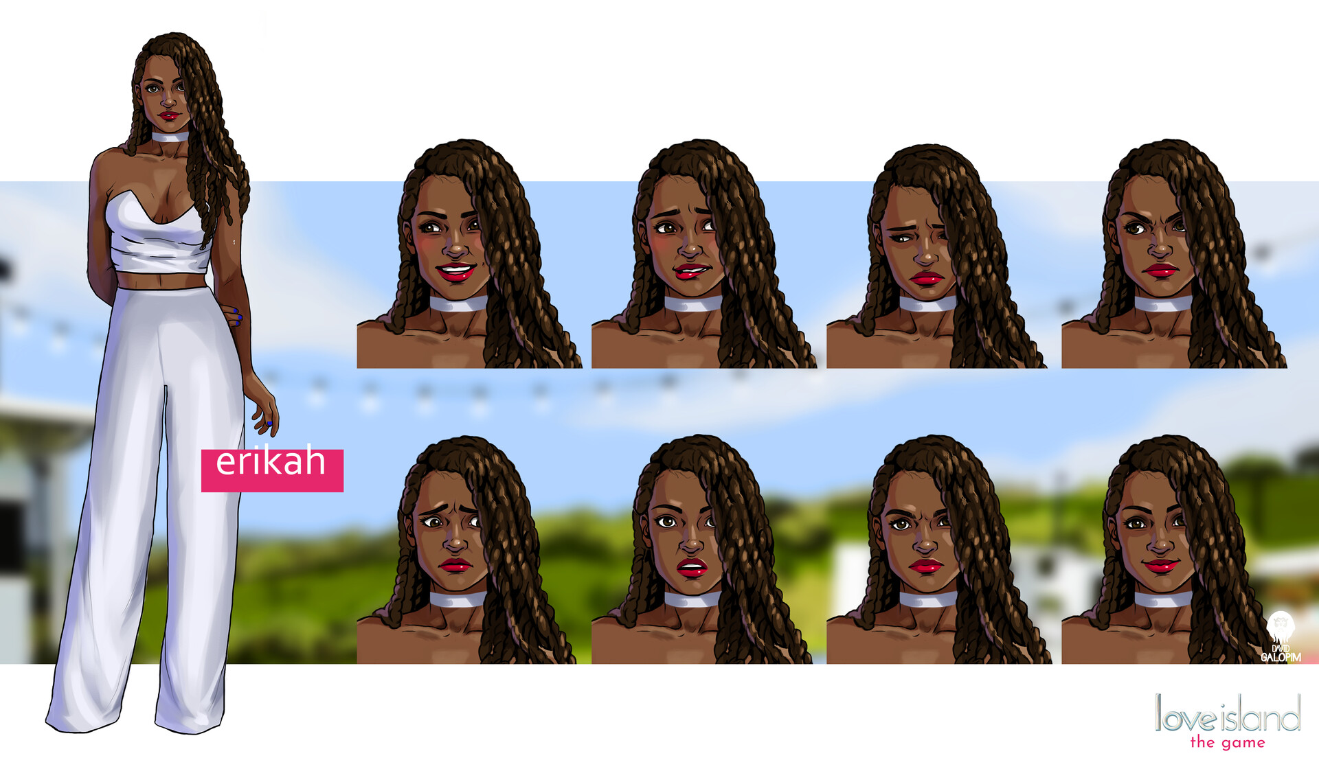 Season 1 love deals island game