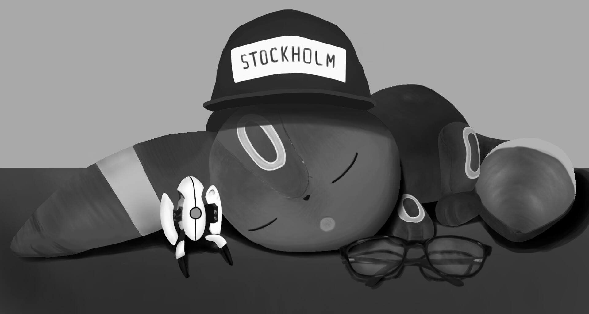 sleeping umbreon