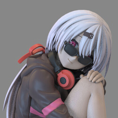 Artstation Hanabatake Albatross Figure