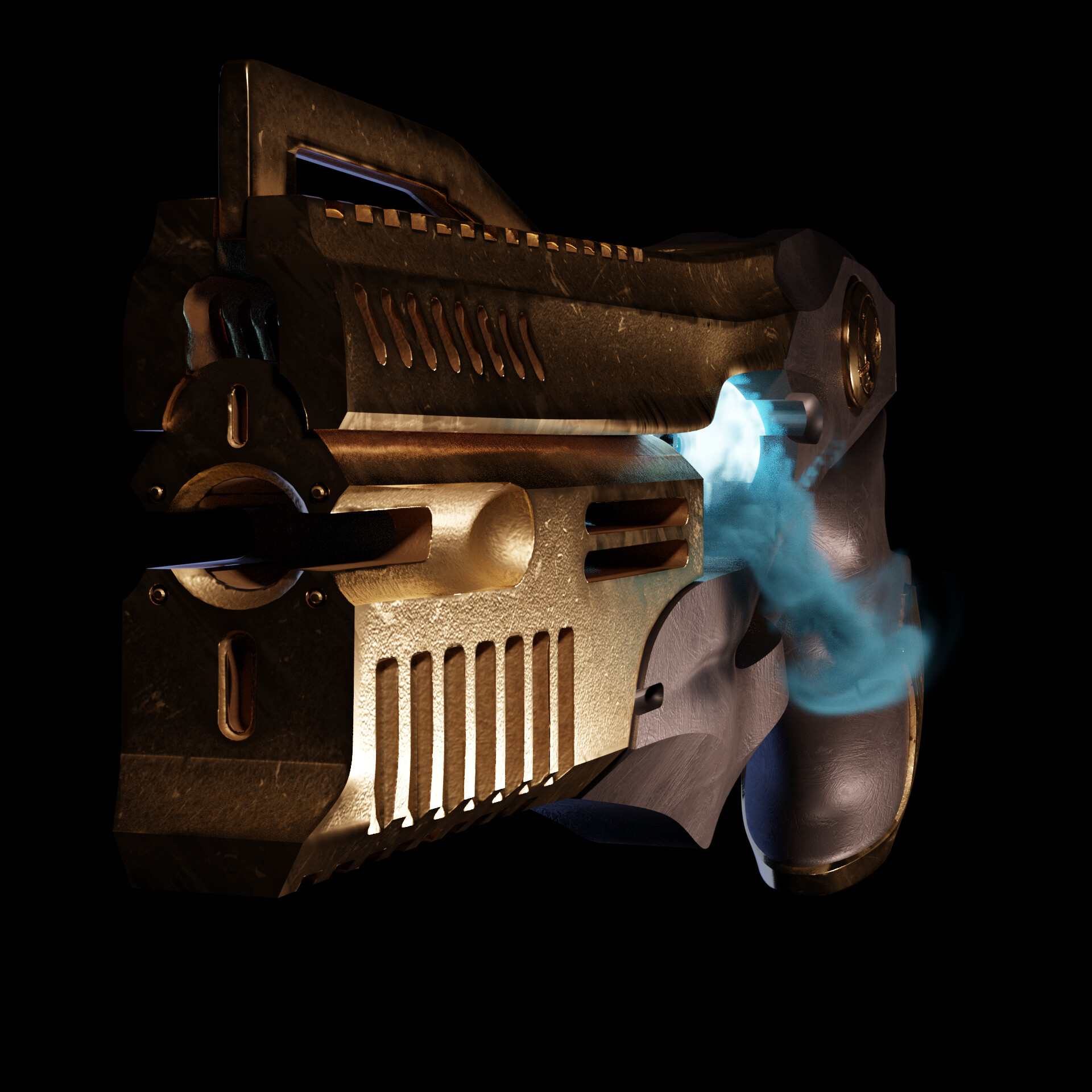 ArtStation SciFi Freezer Gun