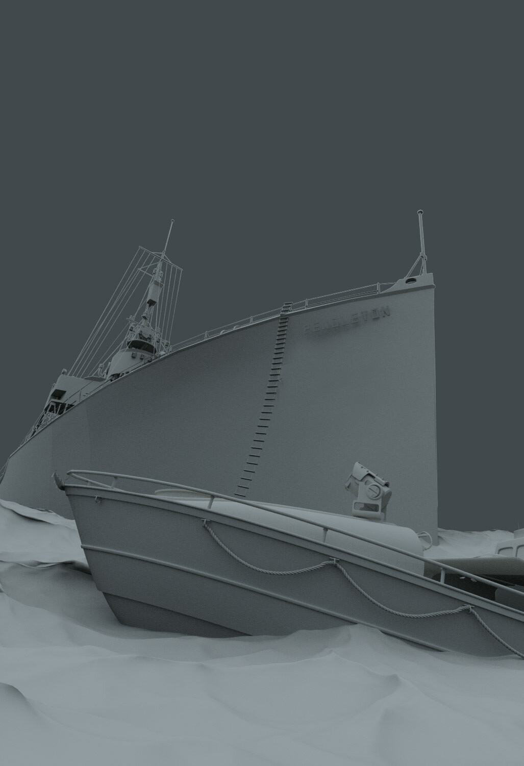 clay render