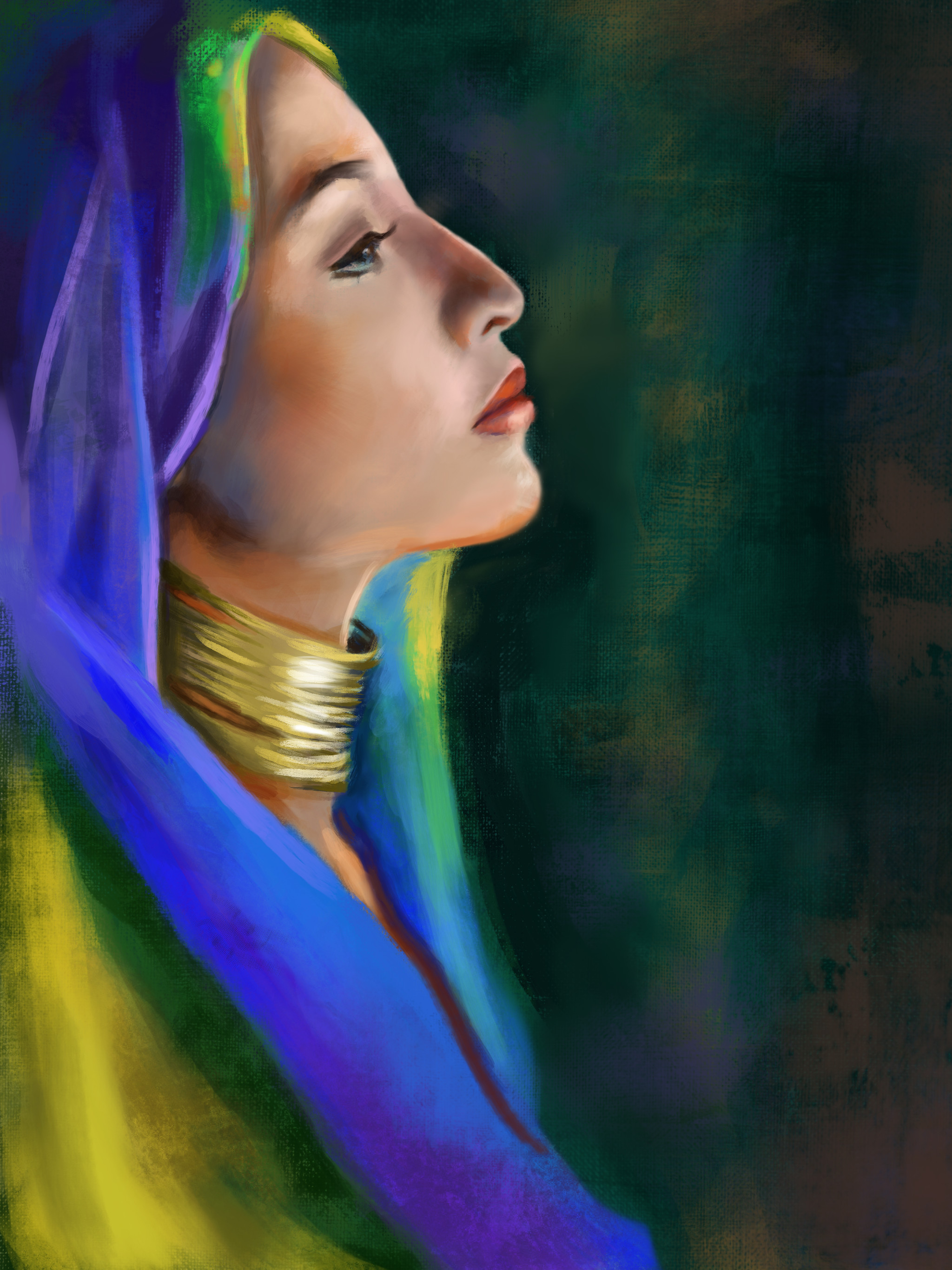 Artstation Digital Painting Practice Kristen Harris