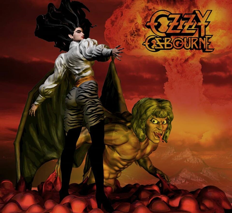 Artstation The Ultimate Sin Ozzy Osbourne Guillermo Torres Ocana