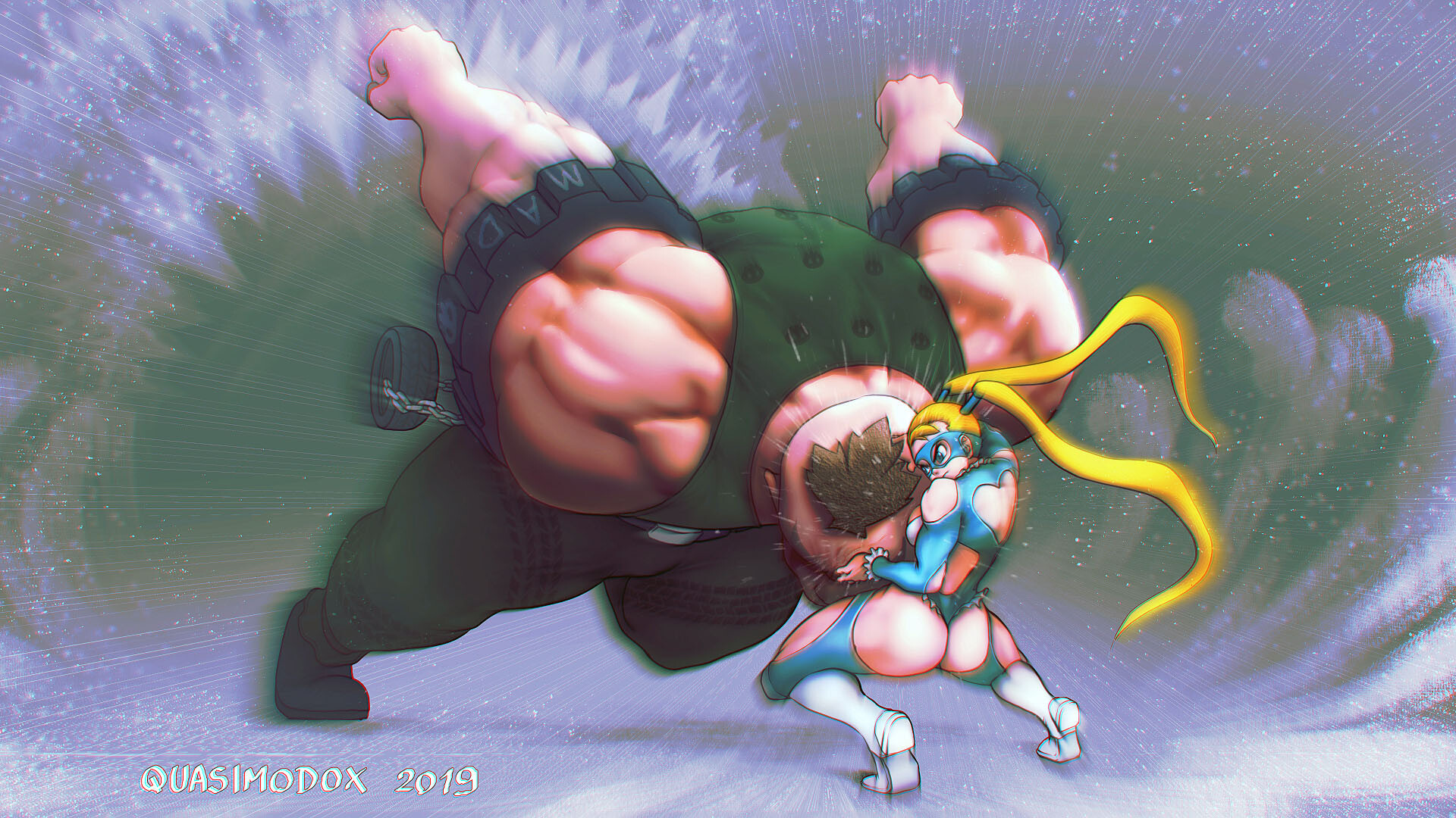Artstation R Mika X Abigail Quasimodo X