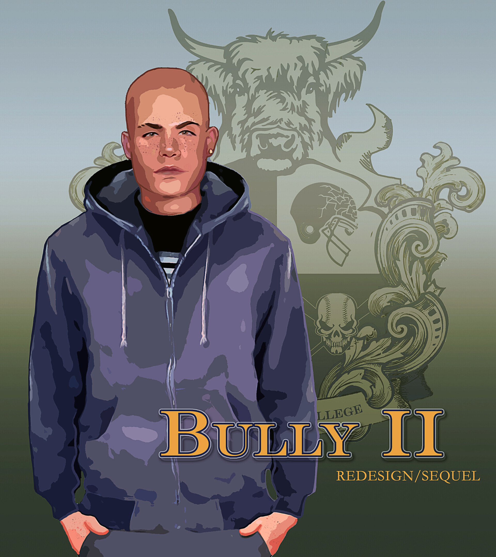 Bully 2 Protagonist Graphic · Creative Fabrica