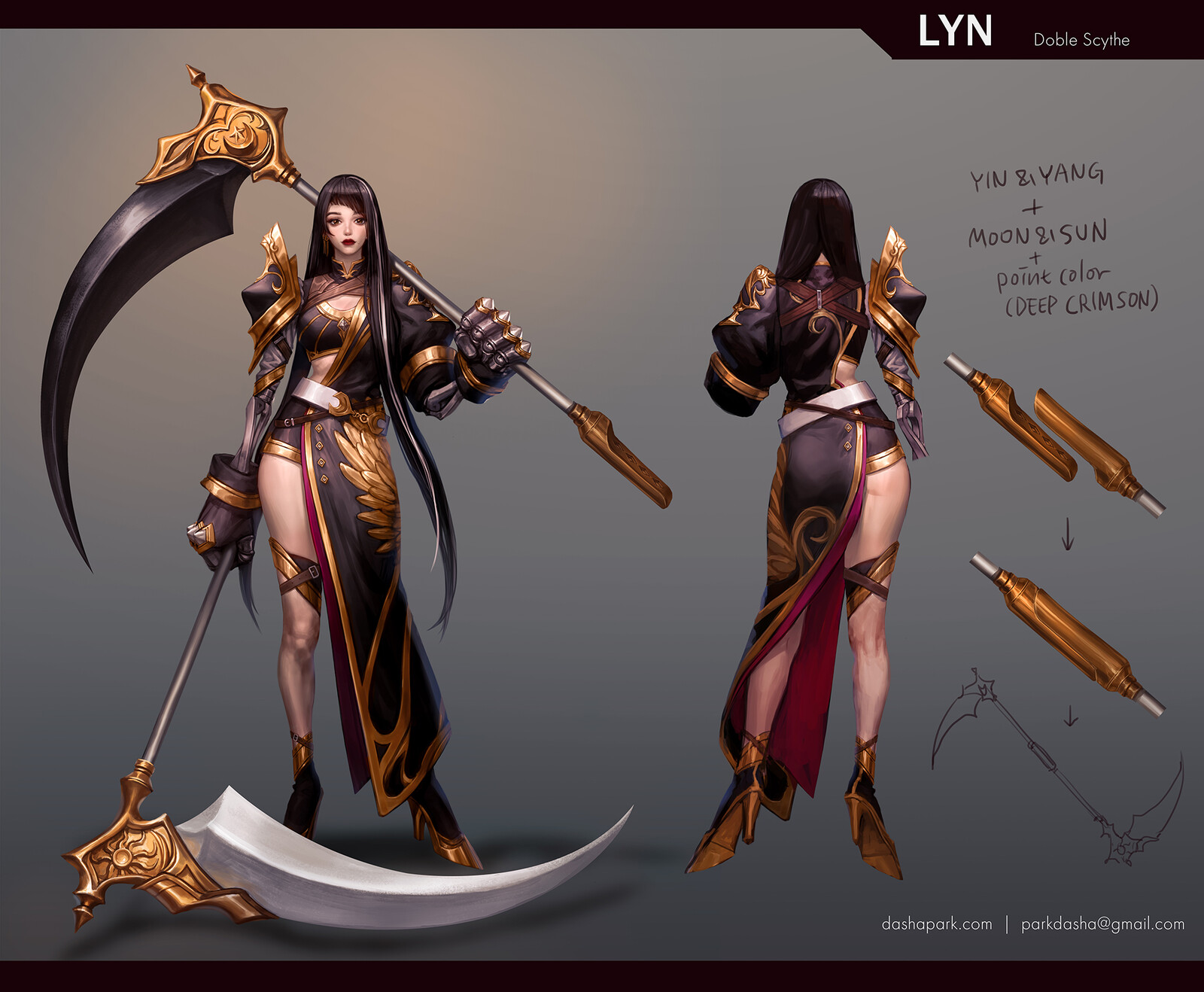 Lyn Character Concept Art