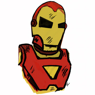 Artstation Iron Man Robby Burke