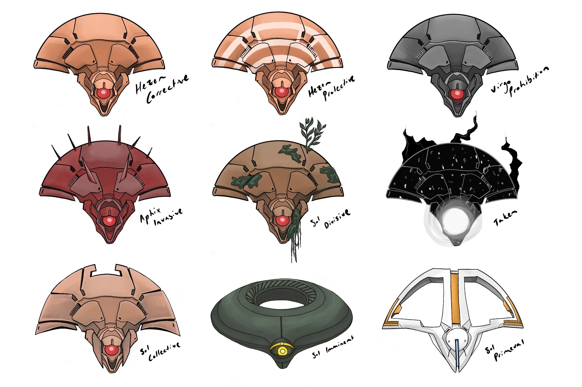 Gordon m vex goblin variants