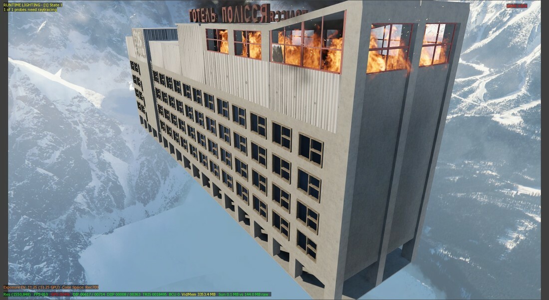 ArtStation - Hotel 'Polissya'(Call of Duty)