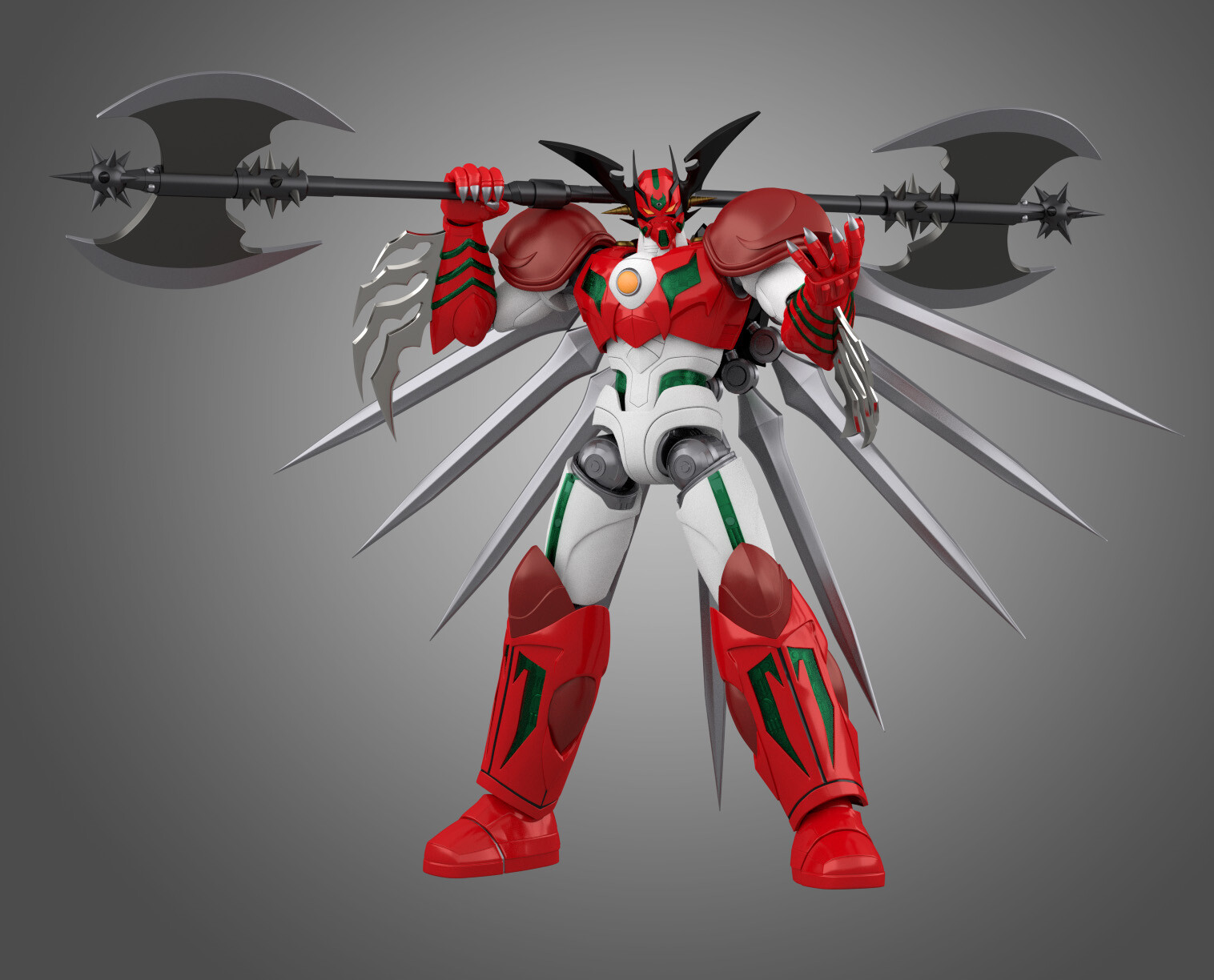 GETTER ARC ICARUS フィギュア Icarus Toys United Gokin UM-01M Getter Arc Quick Unboxing