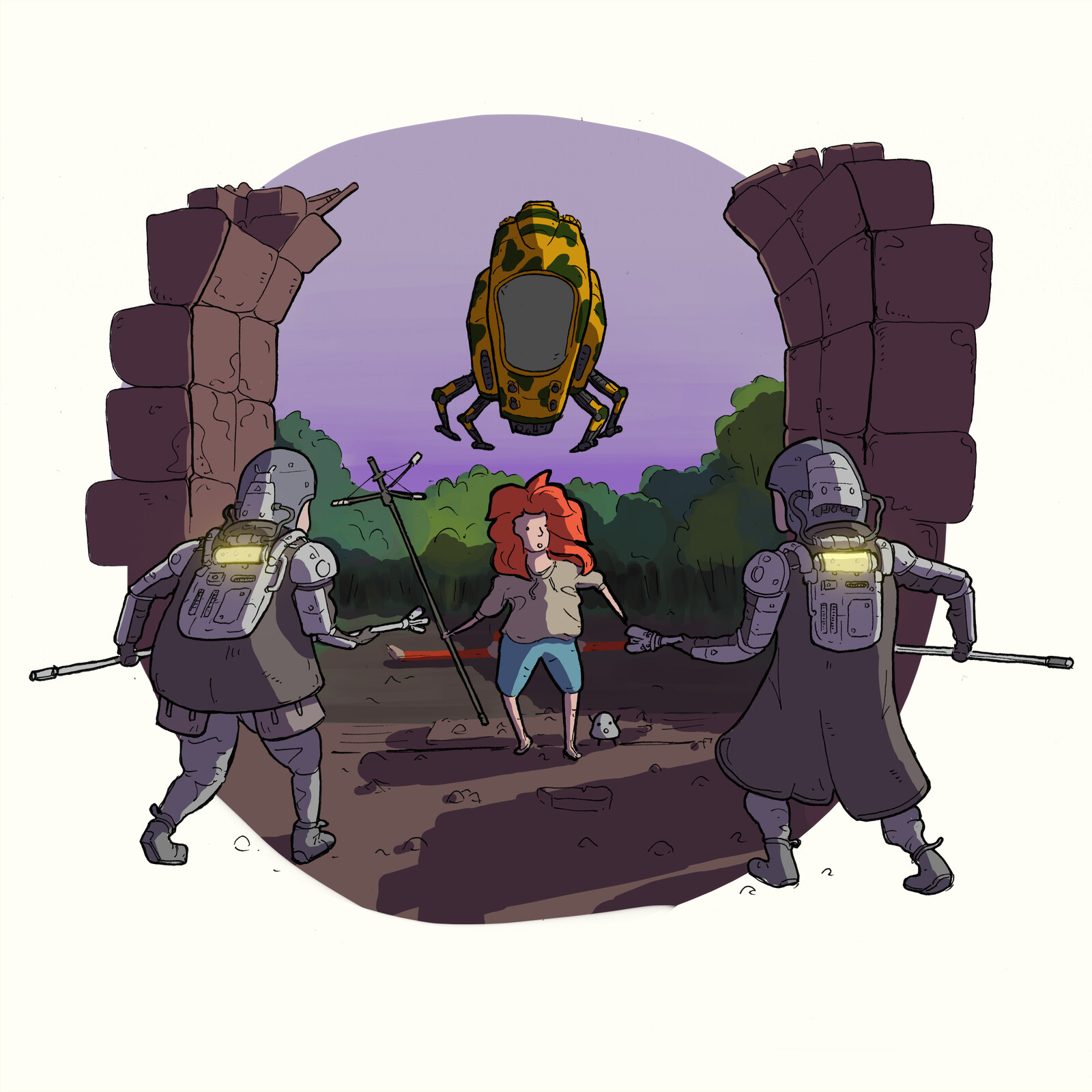 17-Attack
It’s a trap ! The pirates had been following them since panel 11 ! It was time for a fight.