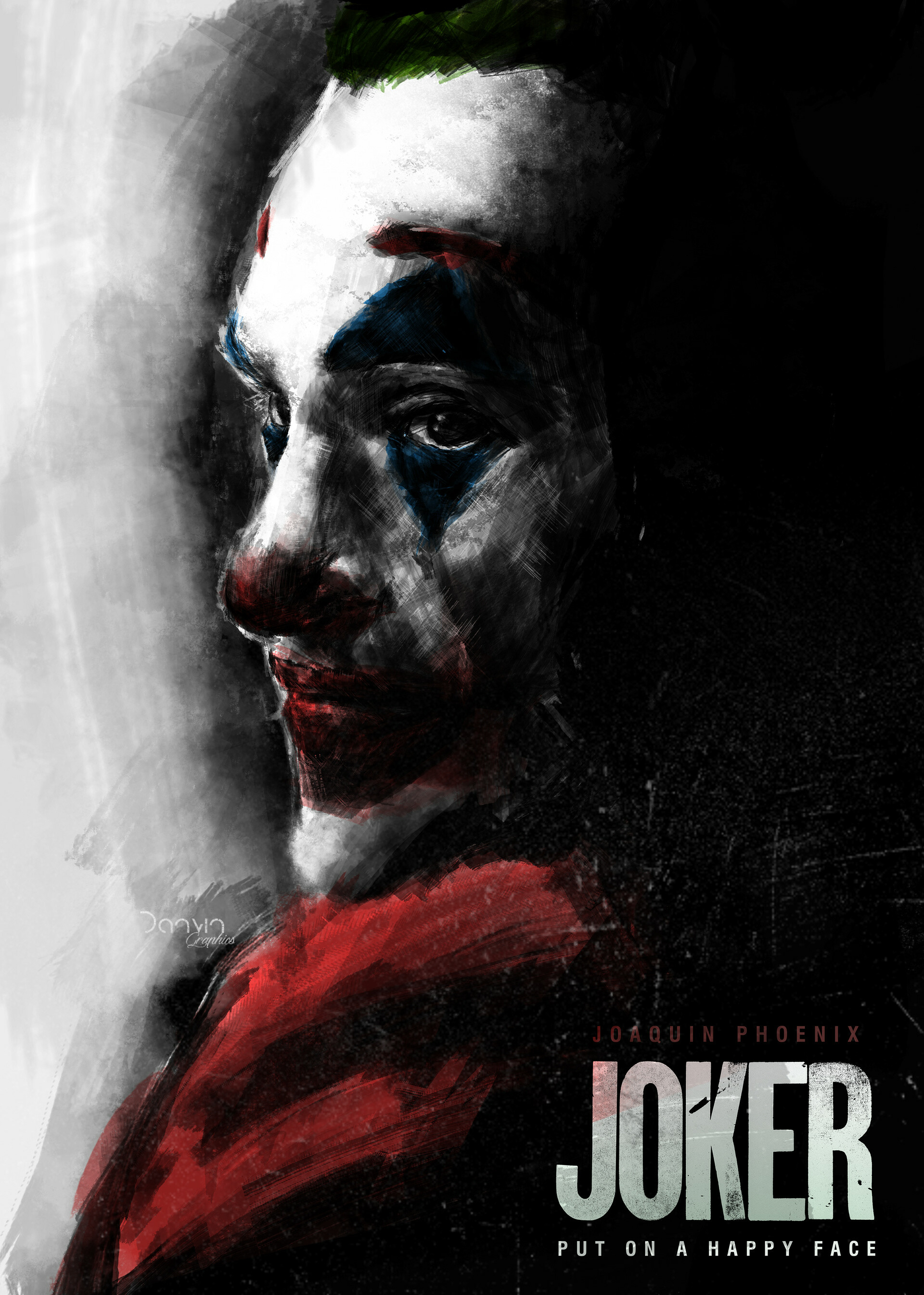 ArtStation - Joaquin Phoenix as Joker