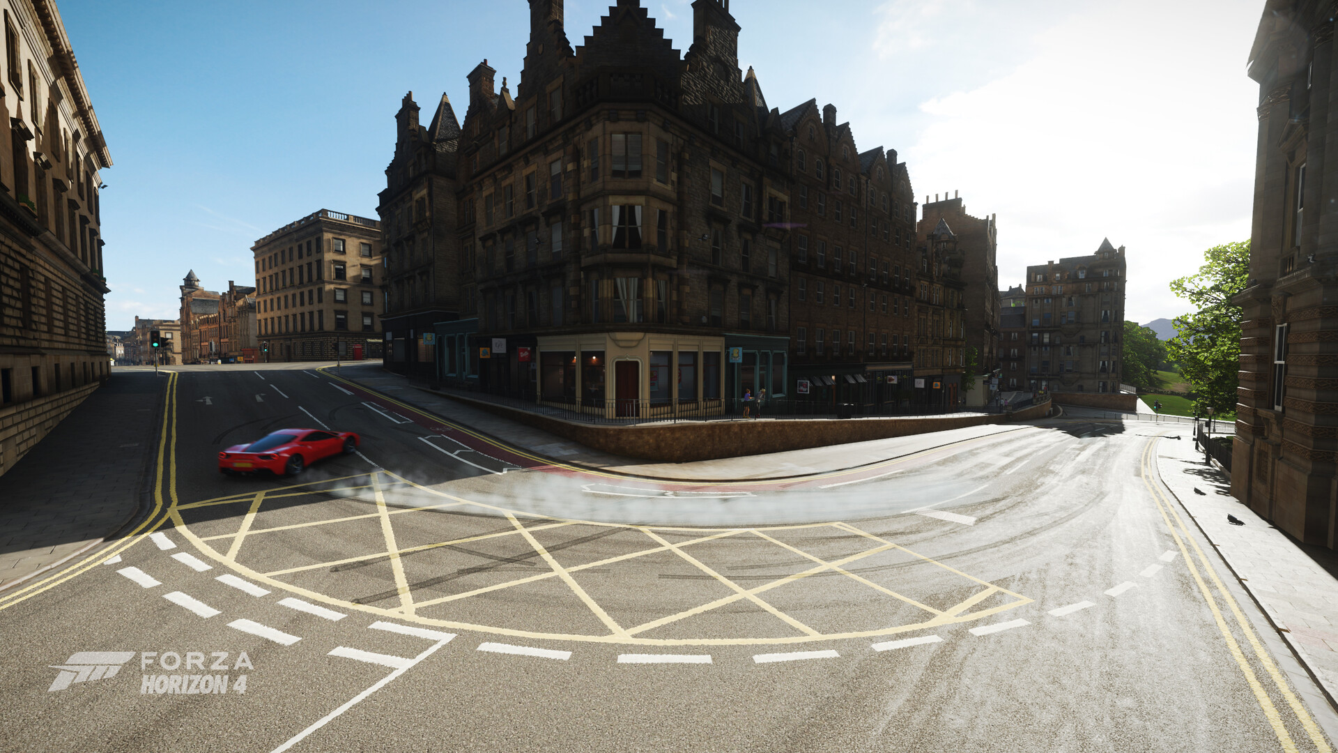 Artstation Forza Horizon 4 Edinburgh Ludovico Antonicelli