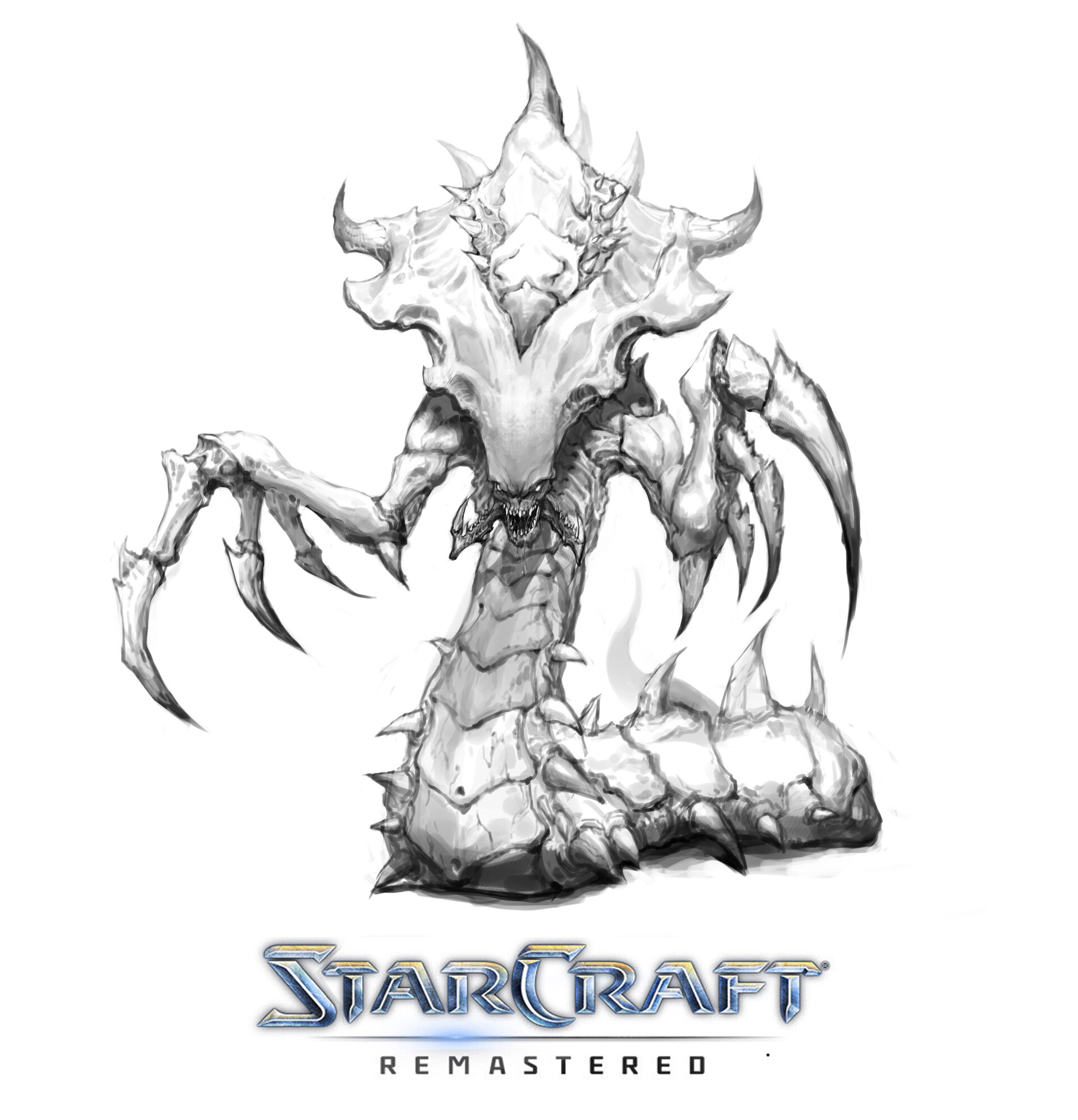 Drawing StarCraft II art work by Tolea Moruz | OurArtCorner