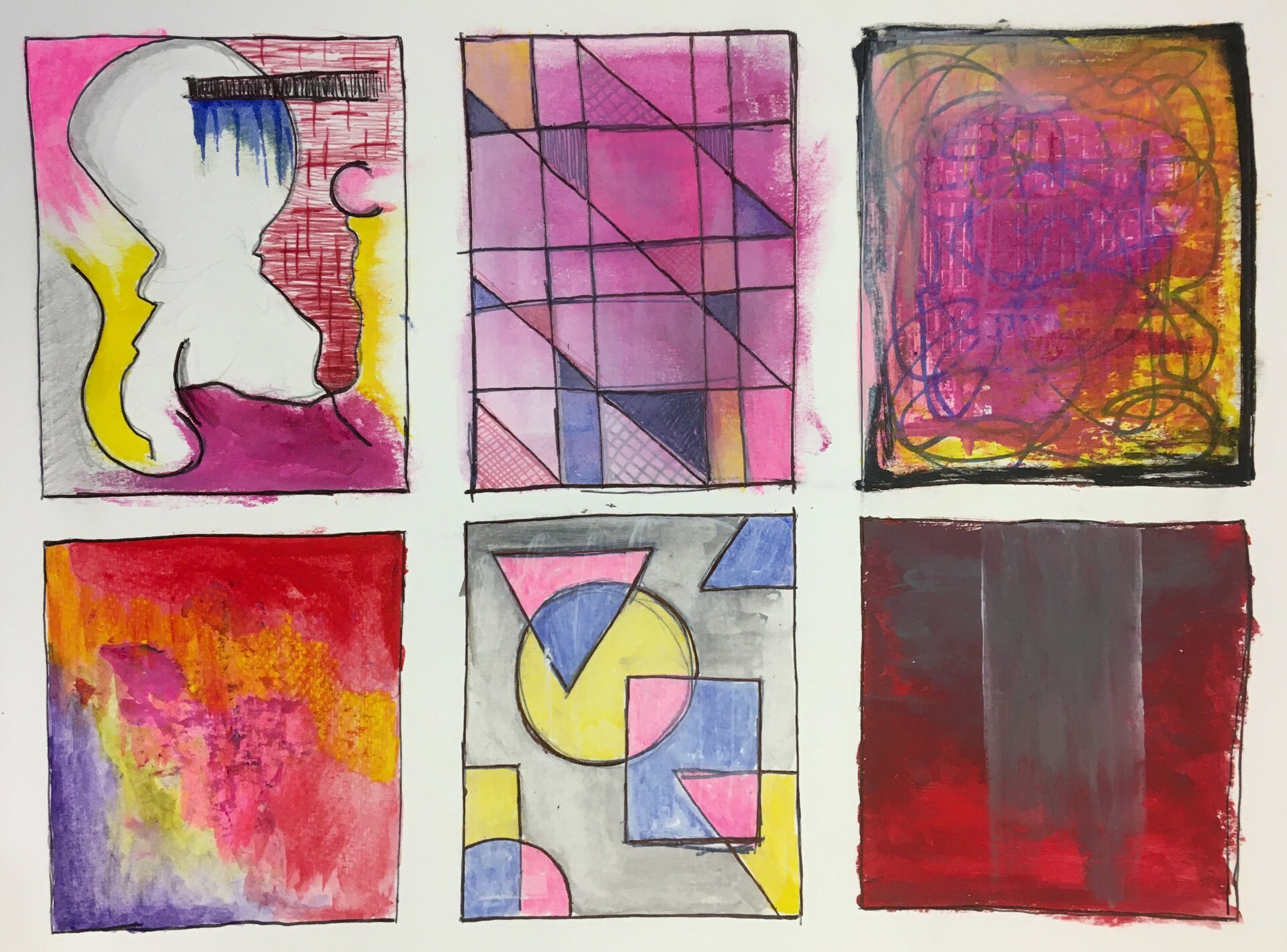 Carl Sanden Abstract Art Class
