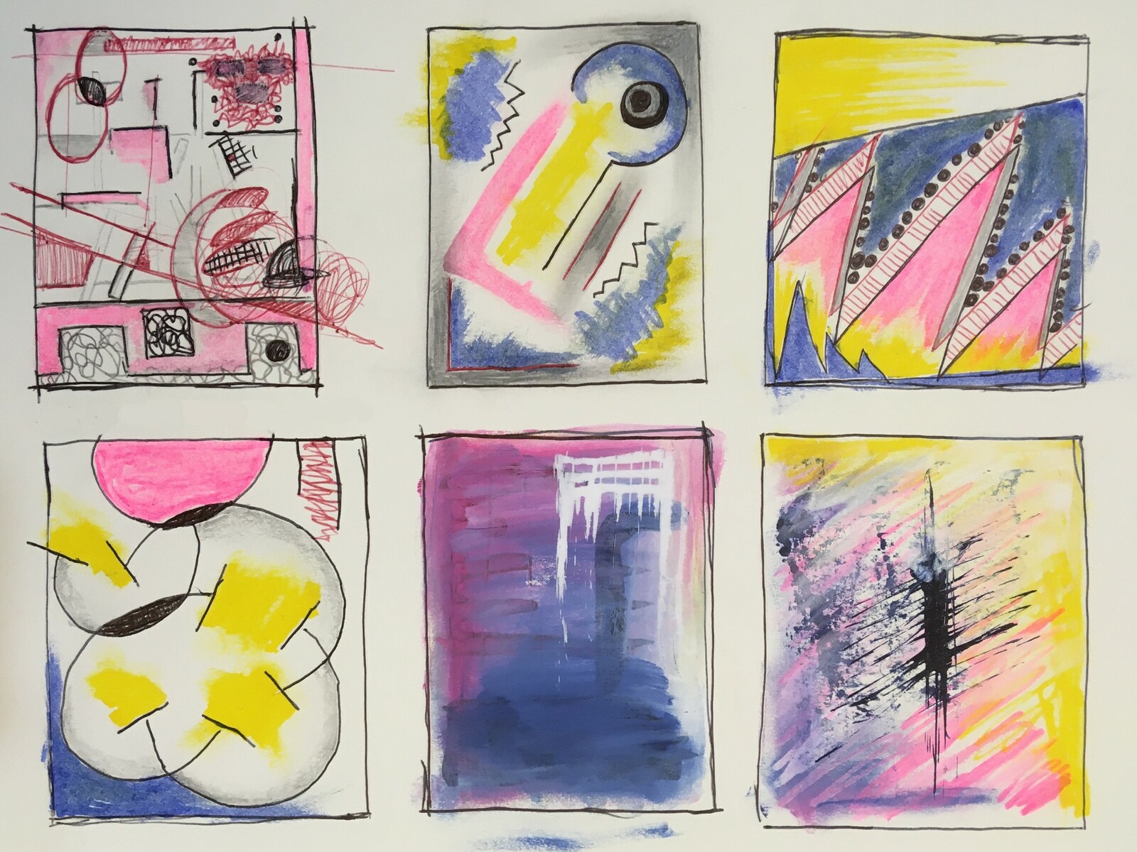 Carl Sanden Abstract Art Class