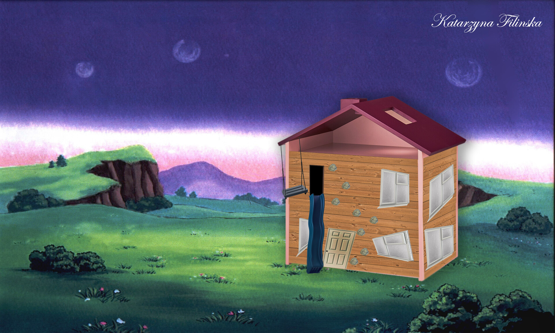 ArtStation Toy box house