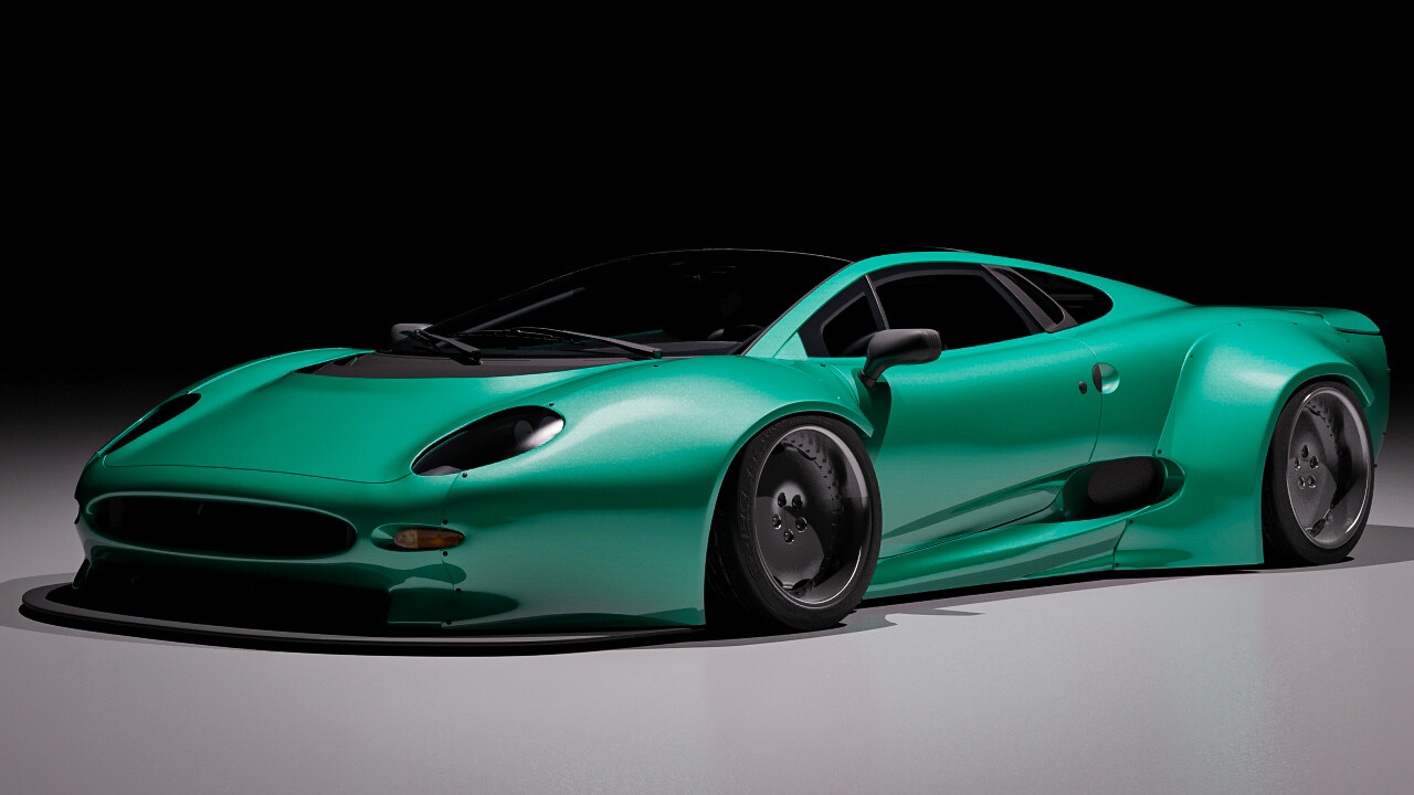 【2024年最新】海外限定の人気アイテム - DESIGNS KIM BRIAN Jaguar Concept Custom XJ220 ギター