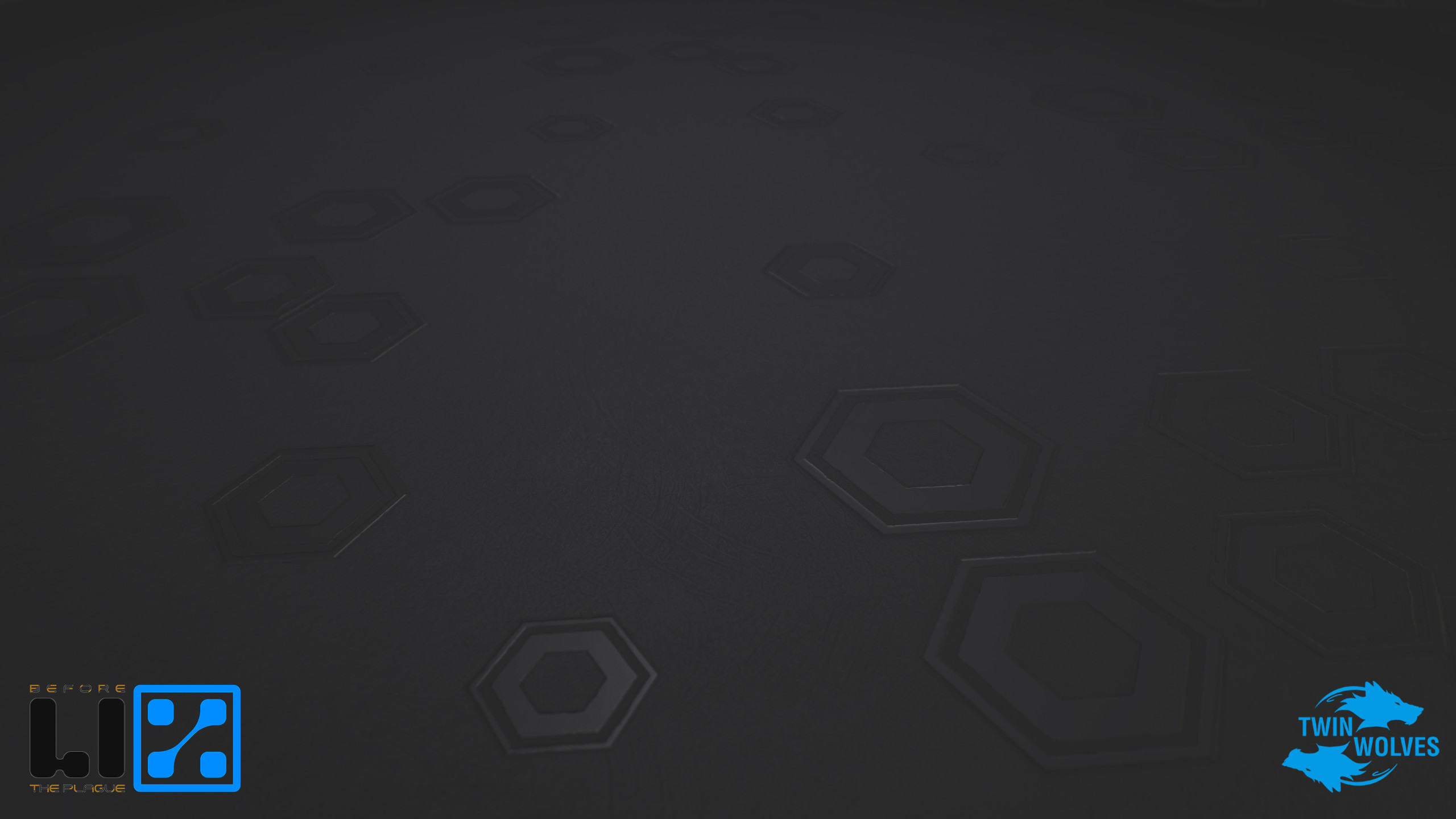 Hexagon Random Black Plaster