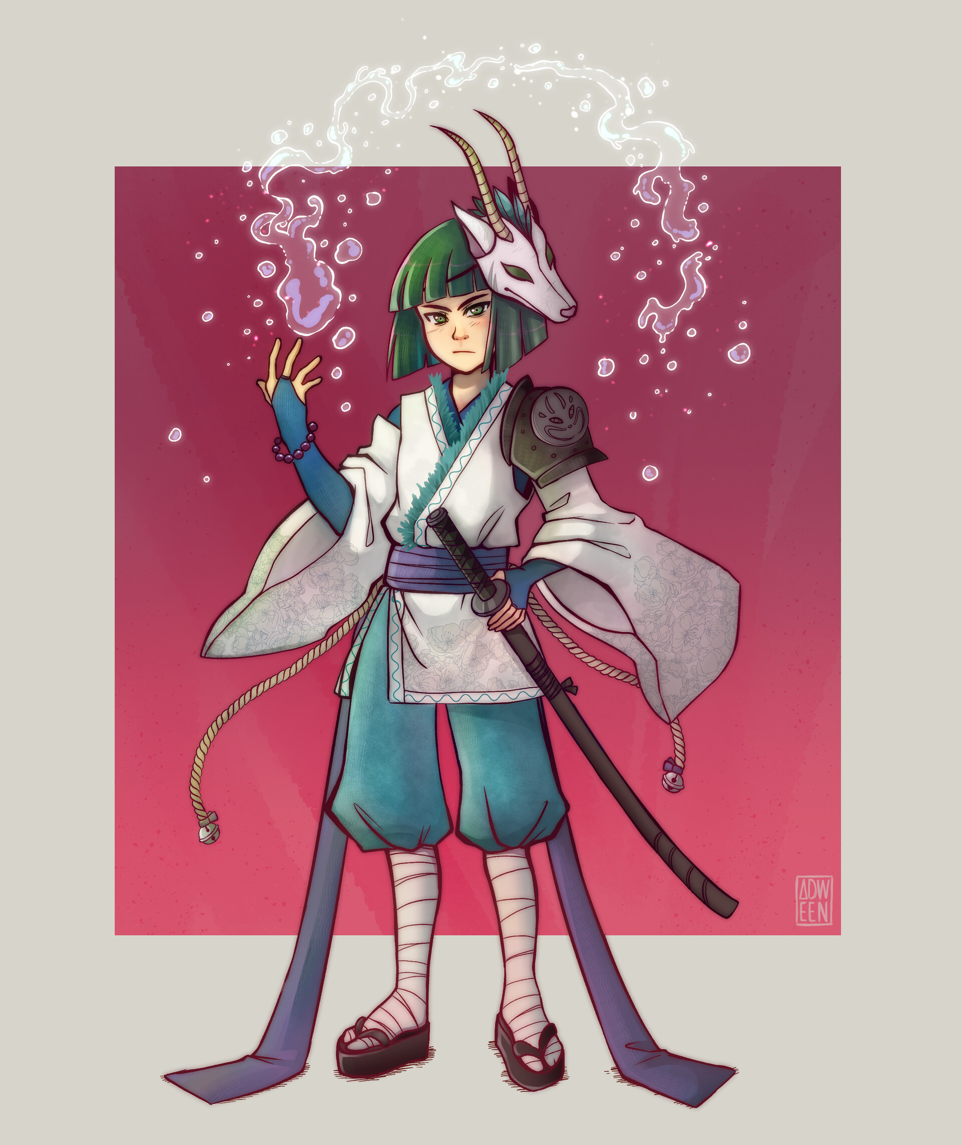 Artstation Character Design Challenge Haku Adween Characters include:chihiro/sen,haku/white dragon,yubaba,zeniba,boh and more. artstation character design challenge