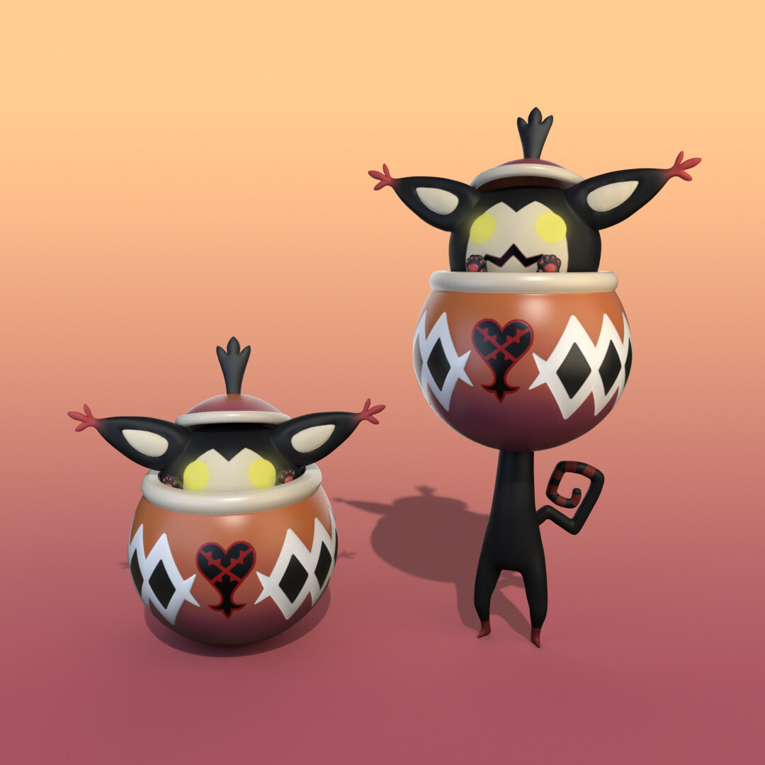 Artstation Popcats Kingdom Hearts 3 Megan Adams