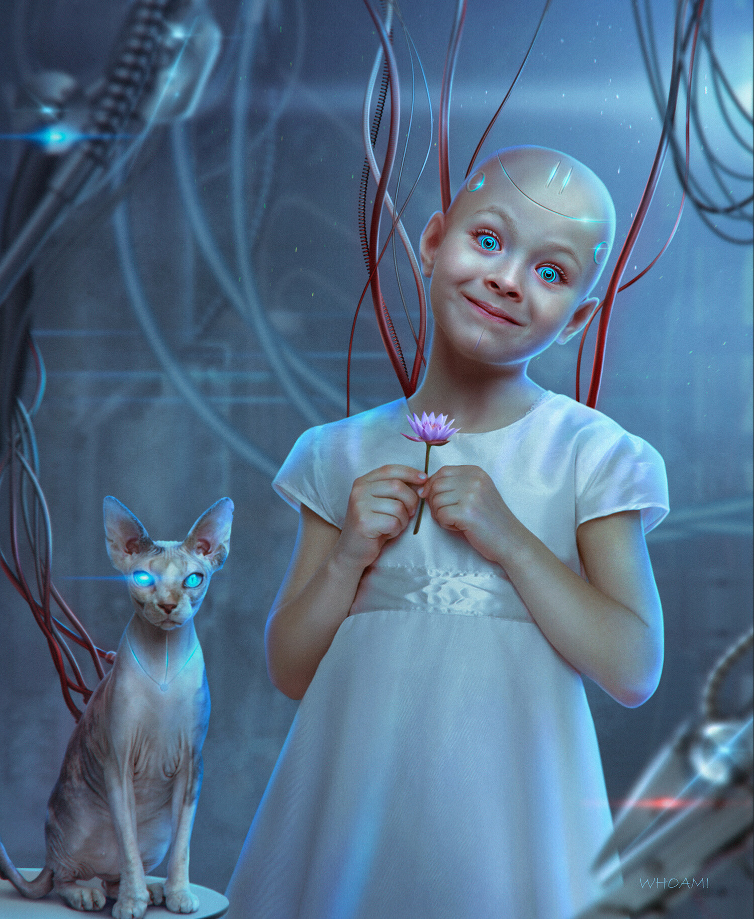 ArtStation Cyberpunk.. Metamorphosis