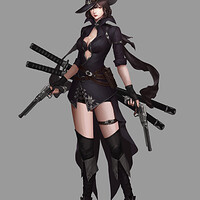 Artstation 新免武藏守藤原玄信 Xq 轩柒