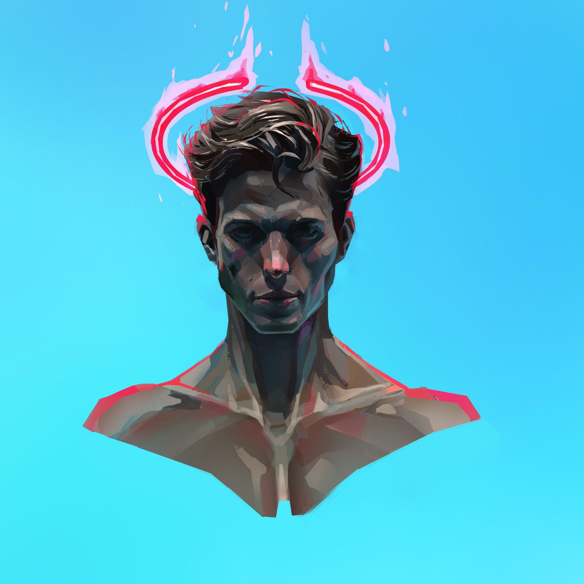 ArtStation Broken Halo