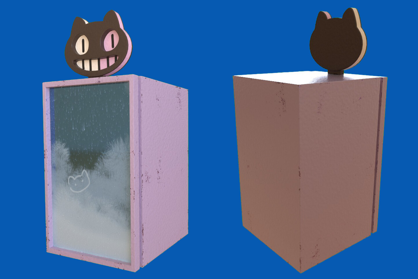 Artstation Cookie Cat Fridge Steven Universe Carol Buzato