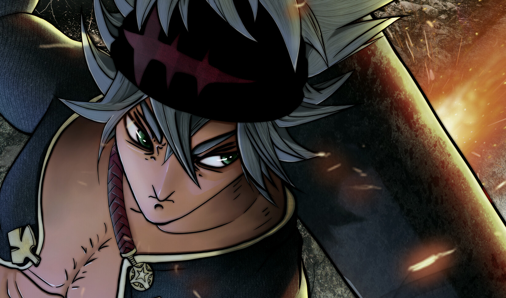 Artstation Asta From Black Clover Elmeri Kumpuniemi Legend of zelda breath of the wild. asta from black clover elmeri kumpuniemi