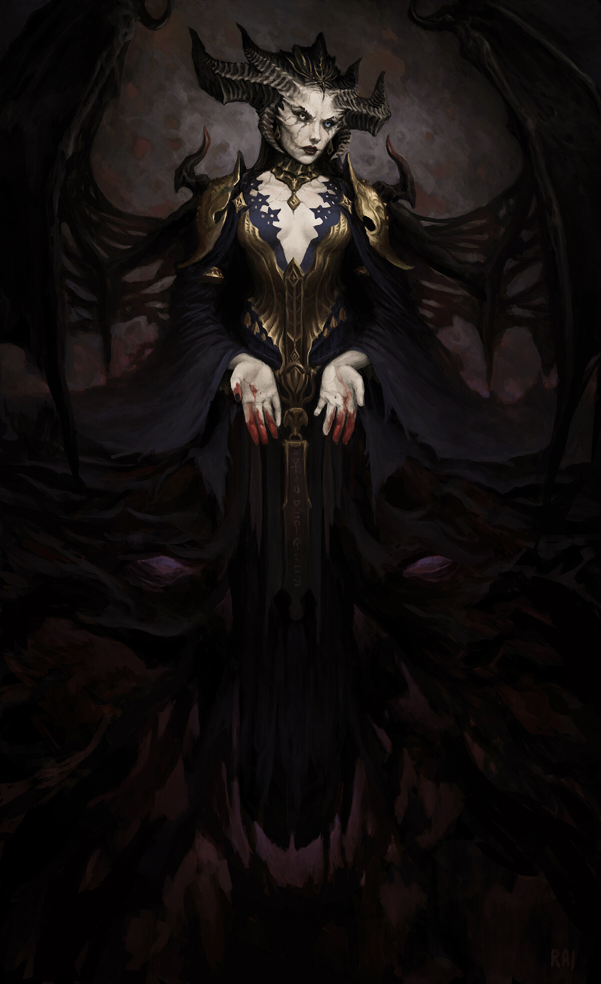 Artstation Lilith Diablo Fan Art