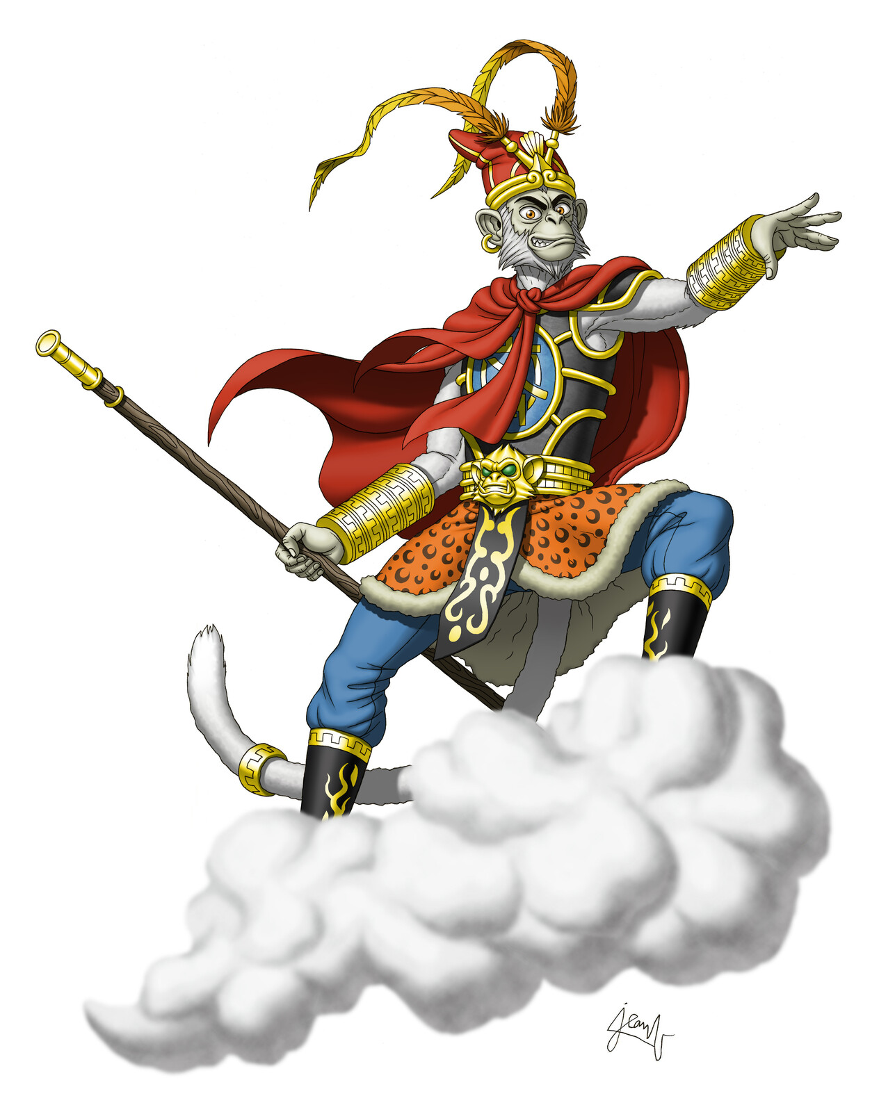Artstation Sun Wukong Jean Vervelle Artstation Sun Wukong Jean Vervelle
