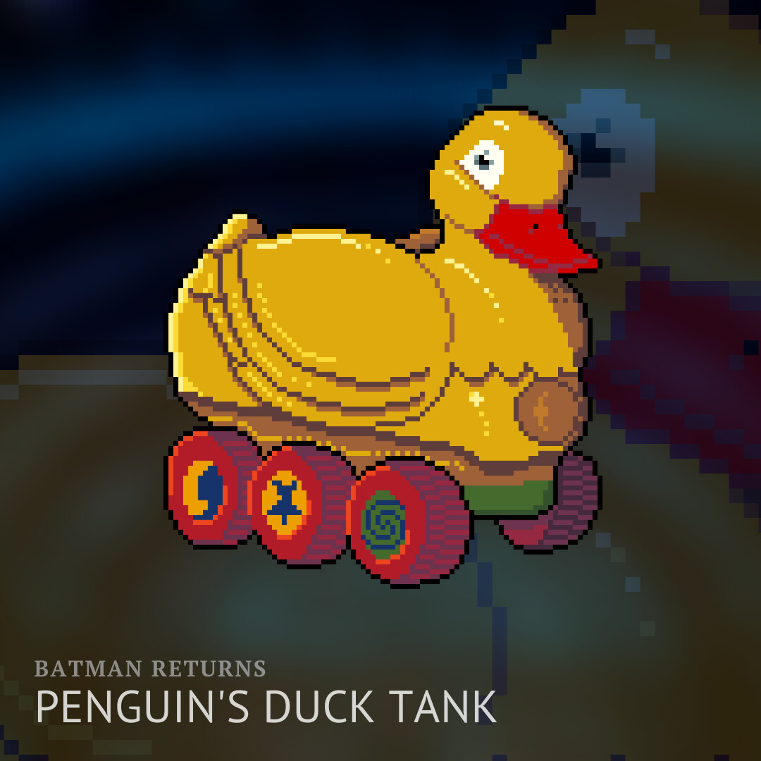 ArtStation - Penguin's Duck Tank (Batman Returns)