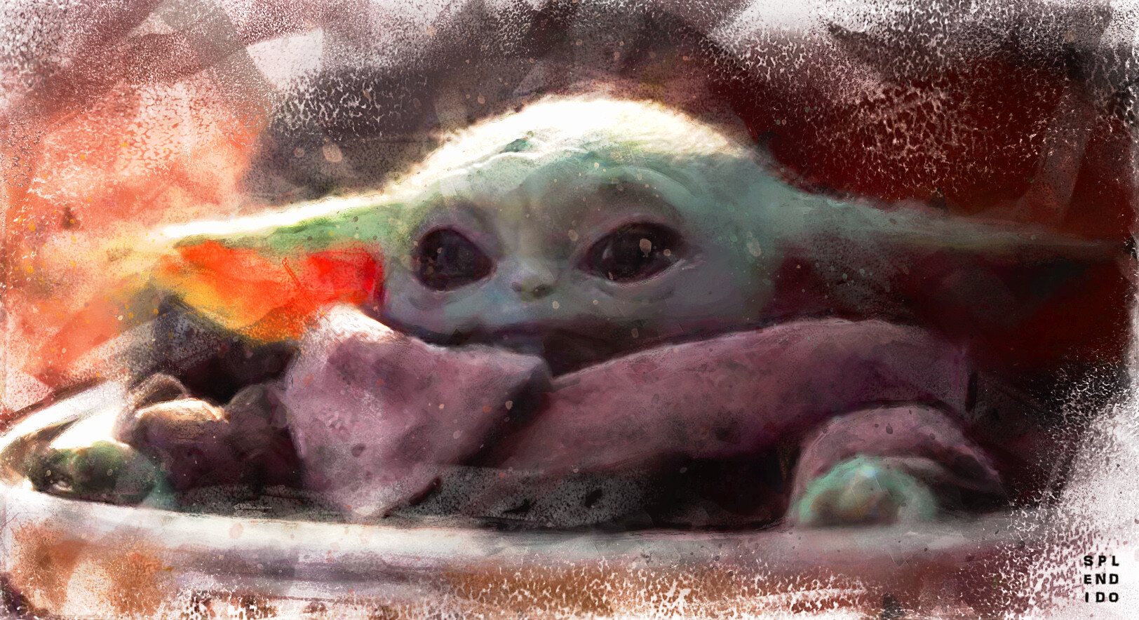 Artstation Baby Yoda Dario Splendido