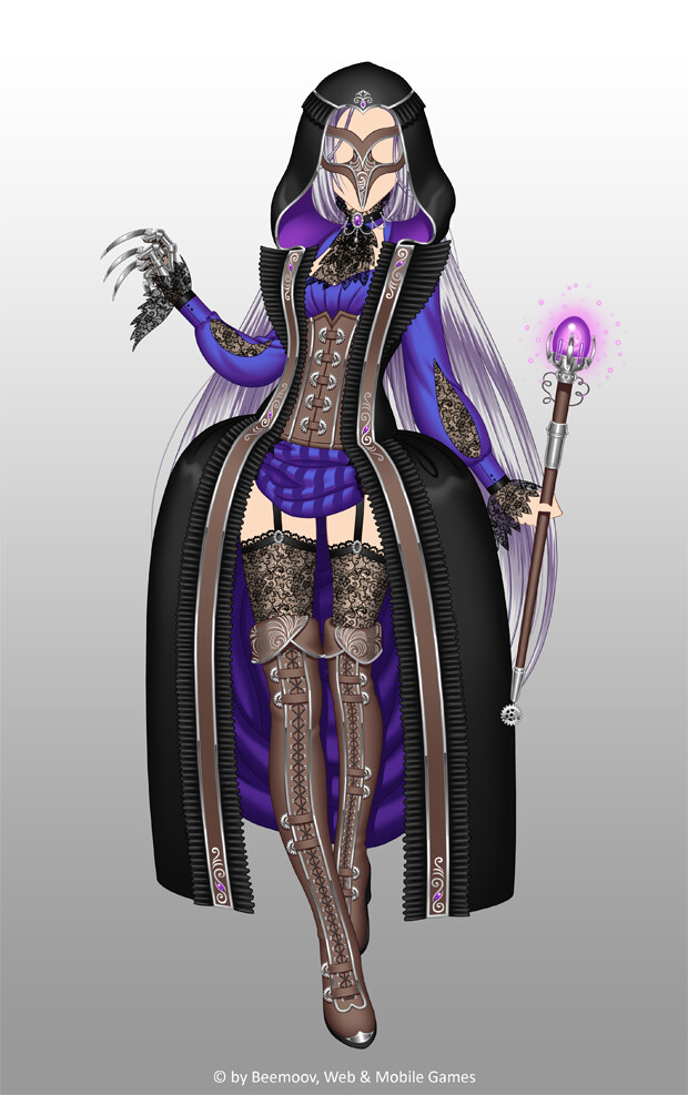 Marco Paal Lady Steampunk costume design