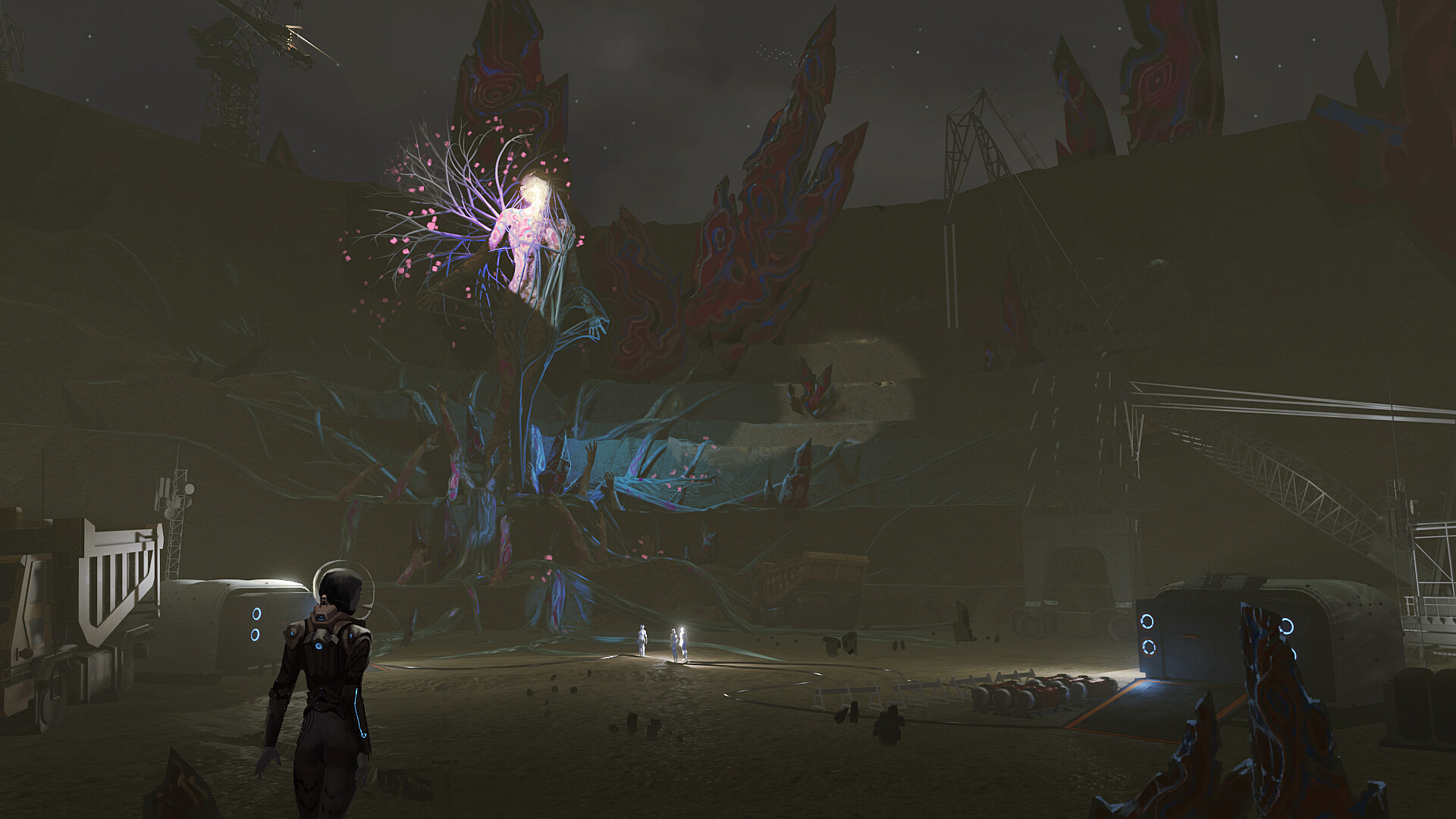 ArtStation 晶体病毒入侵 Crystal virus invasion