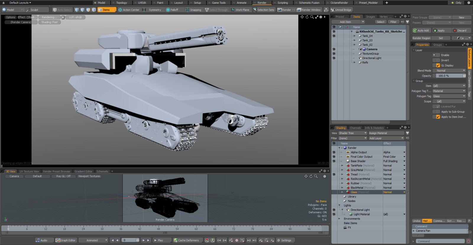 Modo Render - preview#2