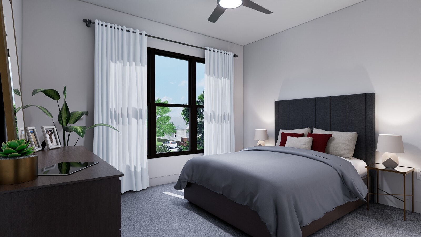Unit A21 Bedroom