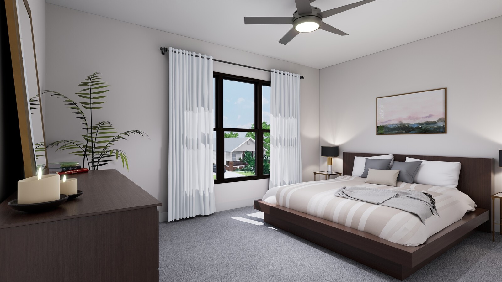 Unit B2 Master Bedroom