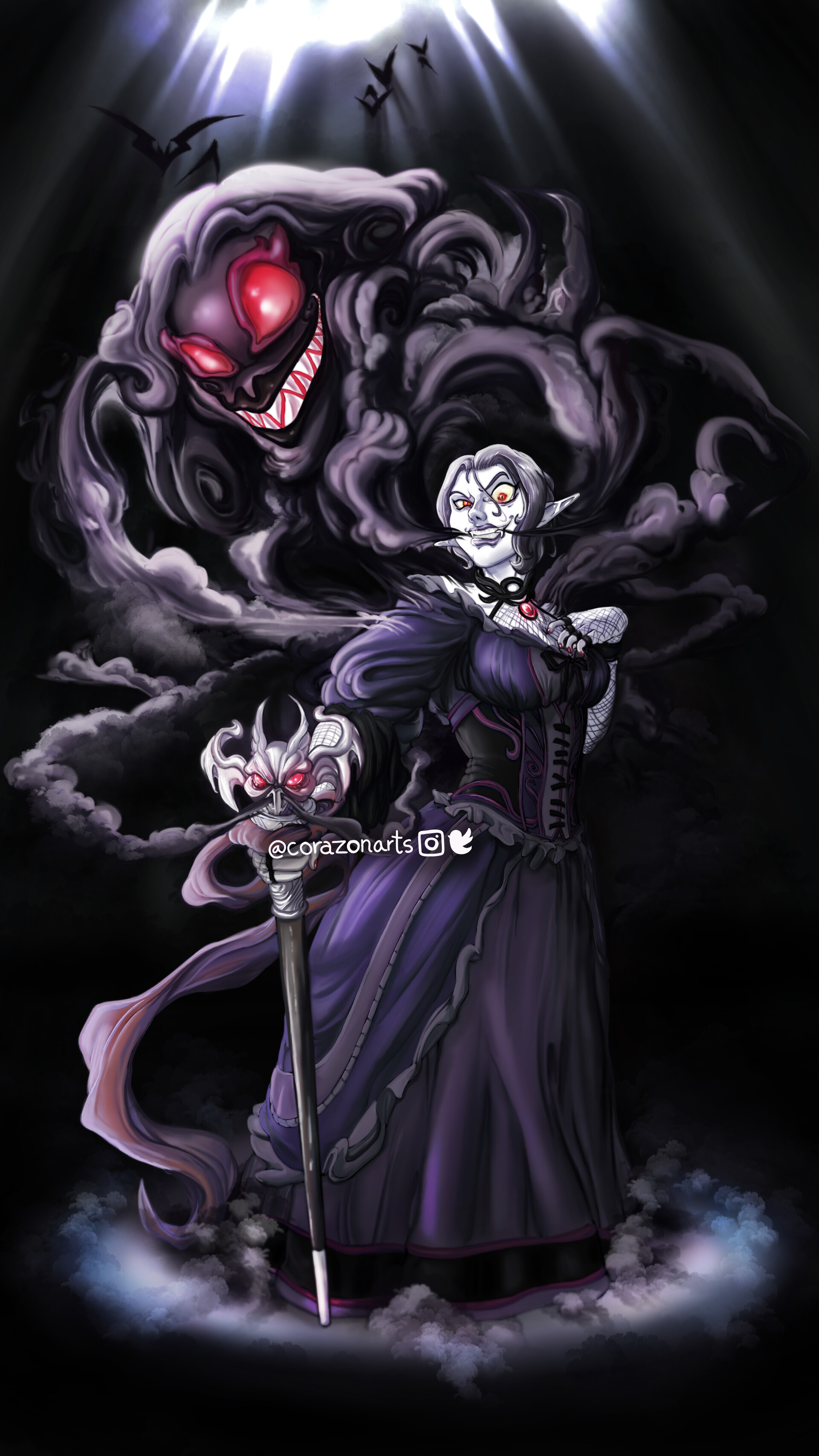 Artstation Missi The Draculina Alejandro Carazo