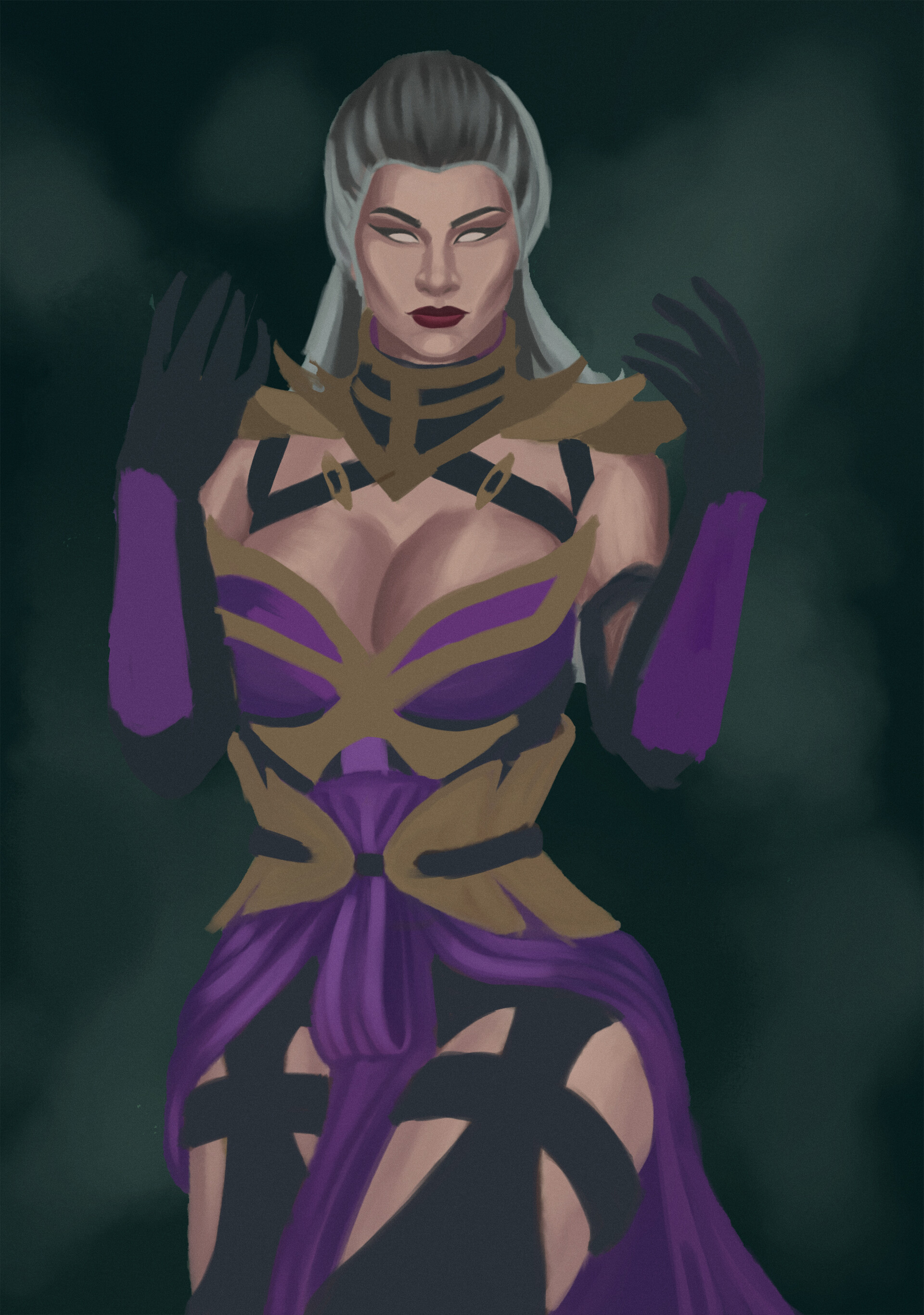 Gaston Lacorte Mortal Kombat 11 Sindel