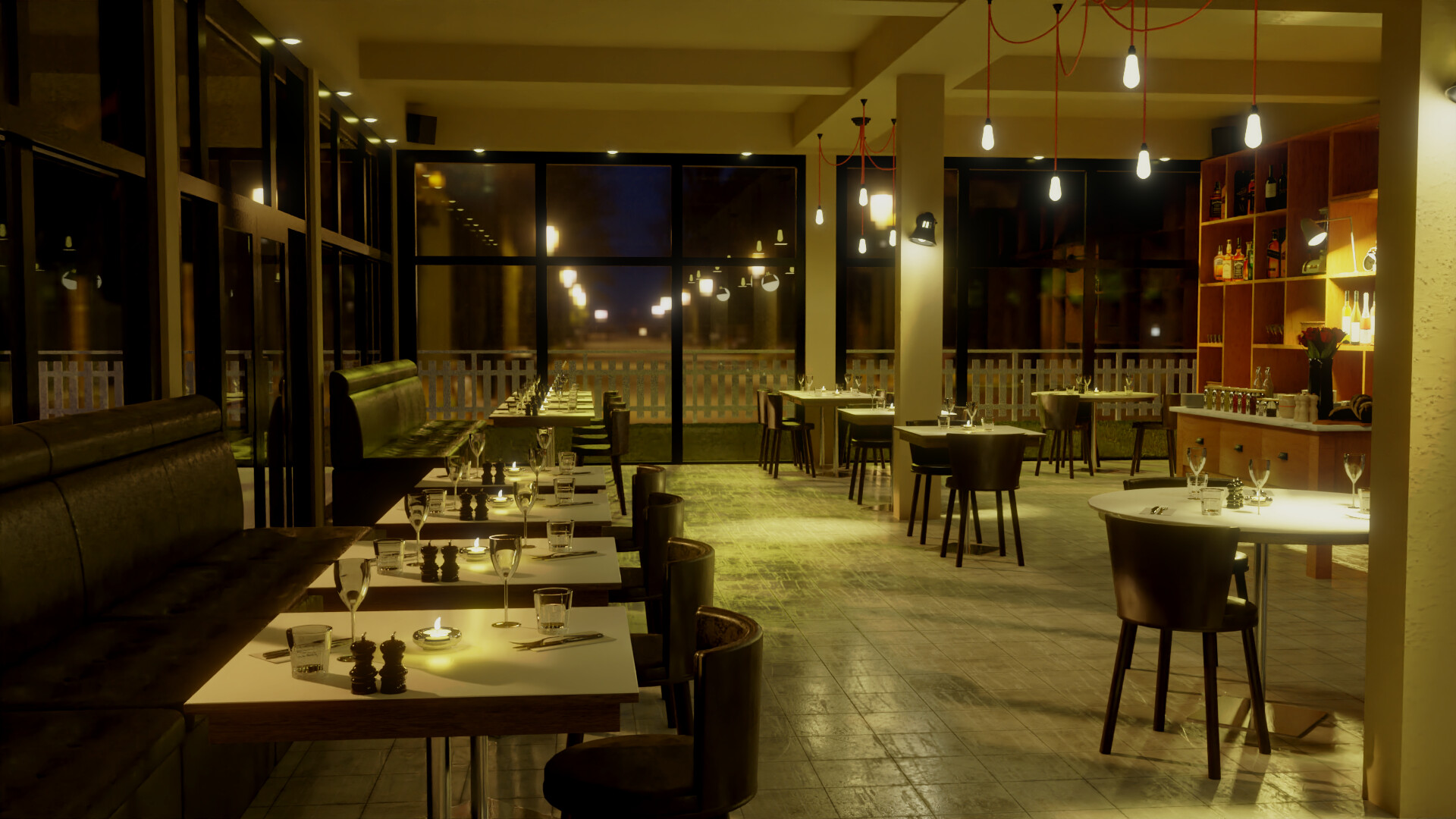 Artstation Restaurante Americano Juan Serpa