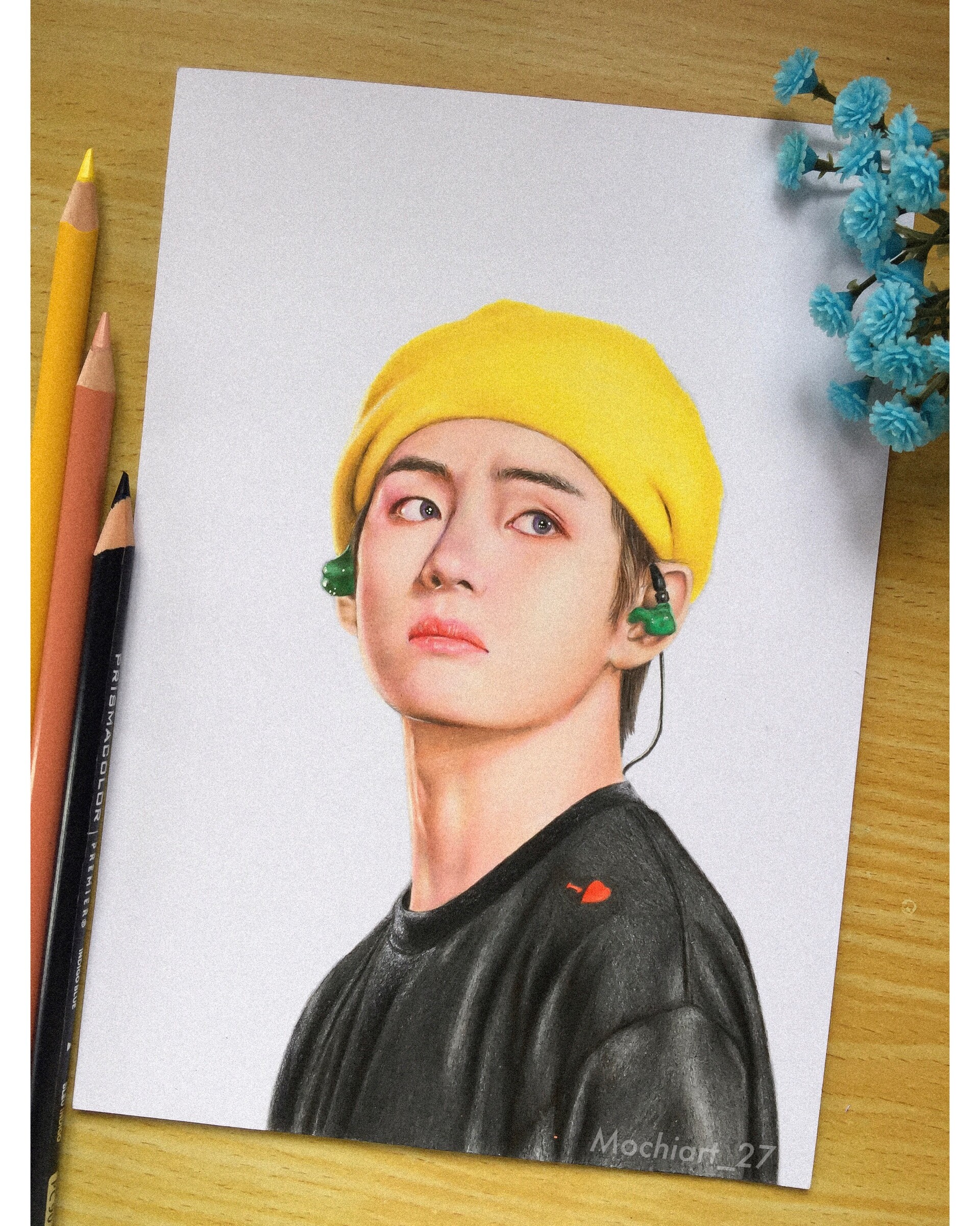Artstation Bts V Fanart Jo Melody Ferrer