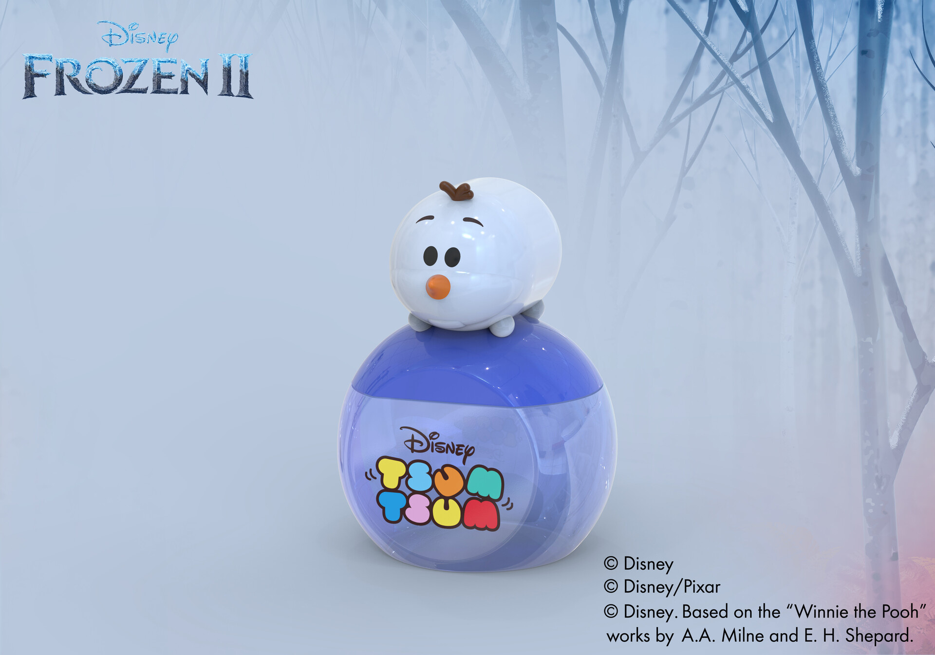 Tsum Tsum Olaf Lumineux