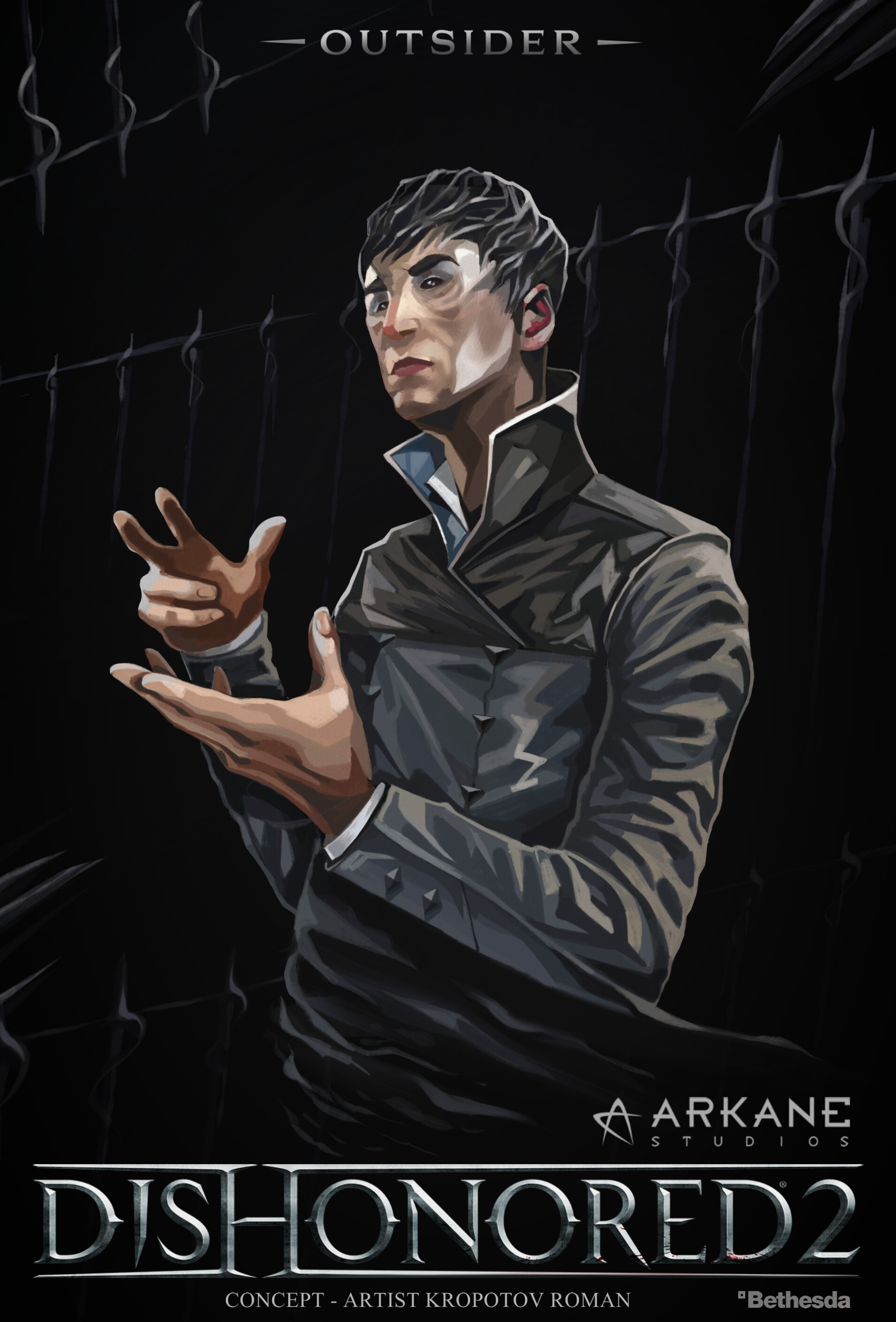 Artstation Dishonored The Outsider Death Of The Outsider Roman Kropotov Artstation Dishonored The Outsider Death Of The Outsider Roman Kropotov