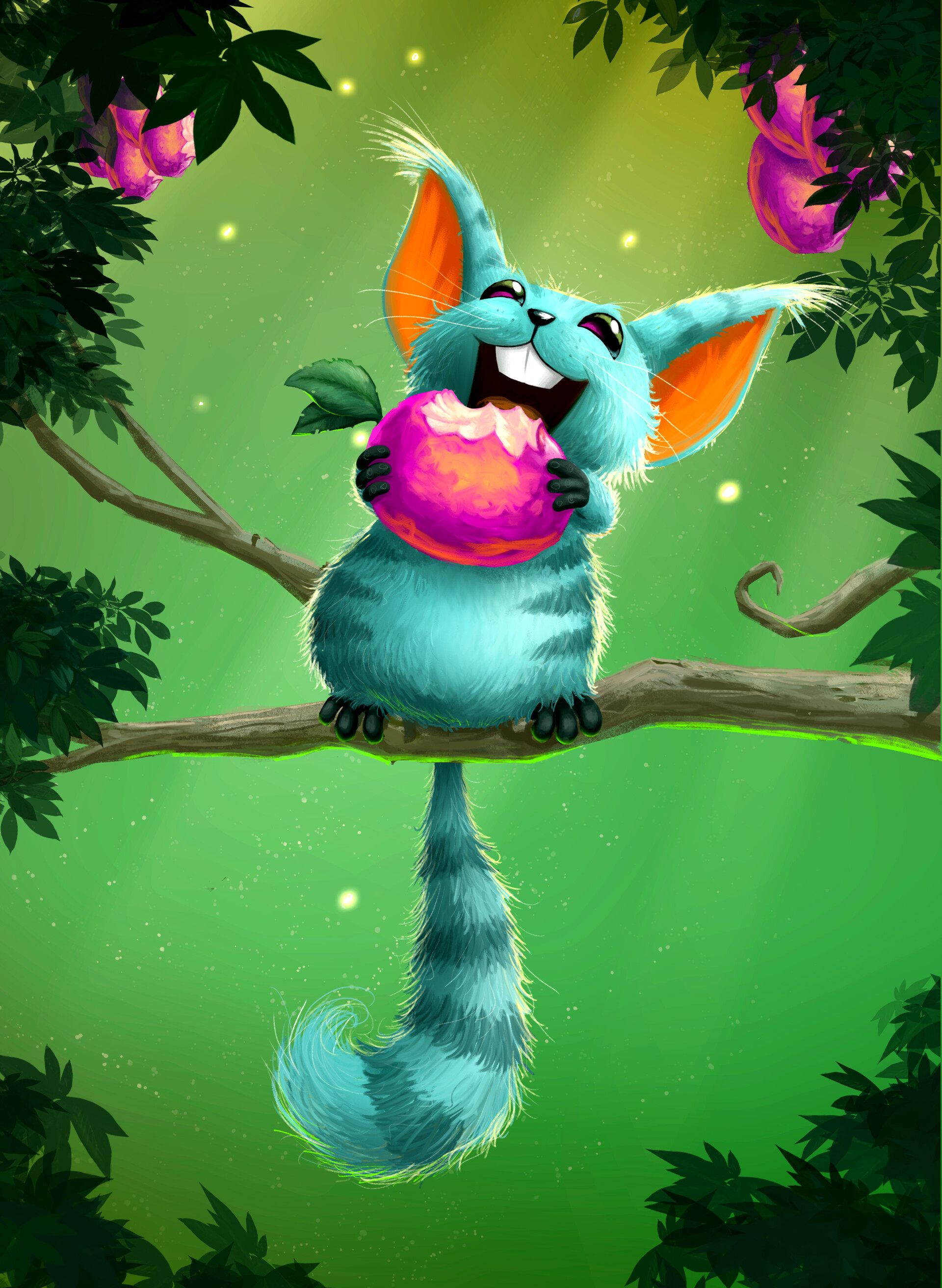 ArtStation - nomnomnom squirrel mouse