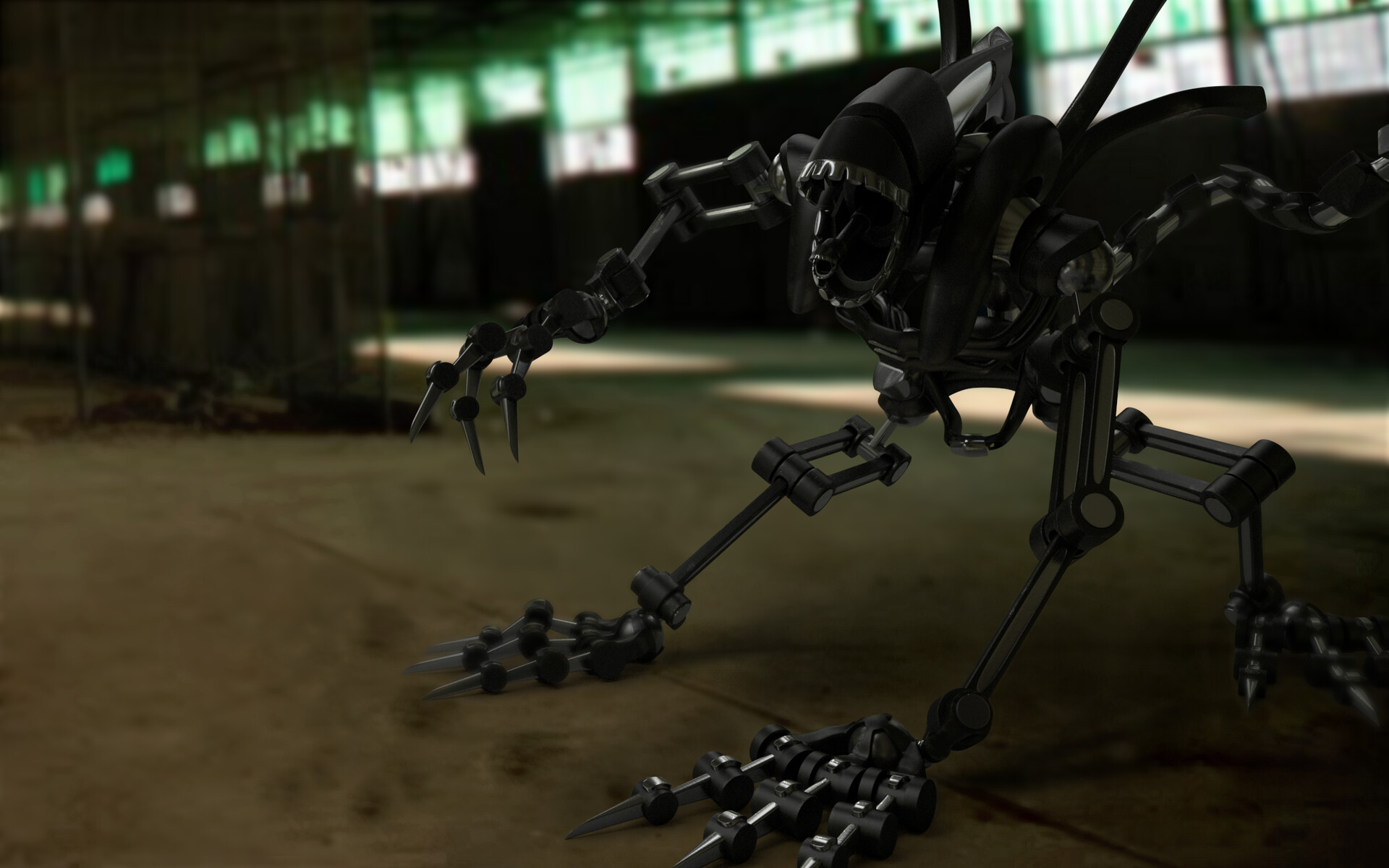 Artstation Robotic Xenomorph Maya Original Jarod Frost